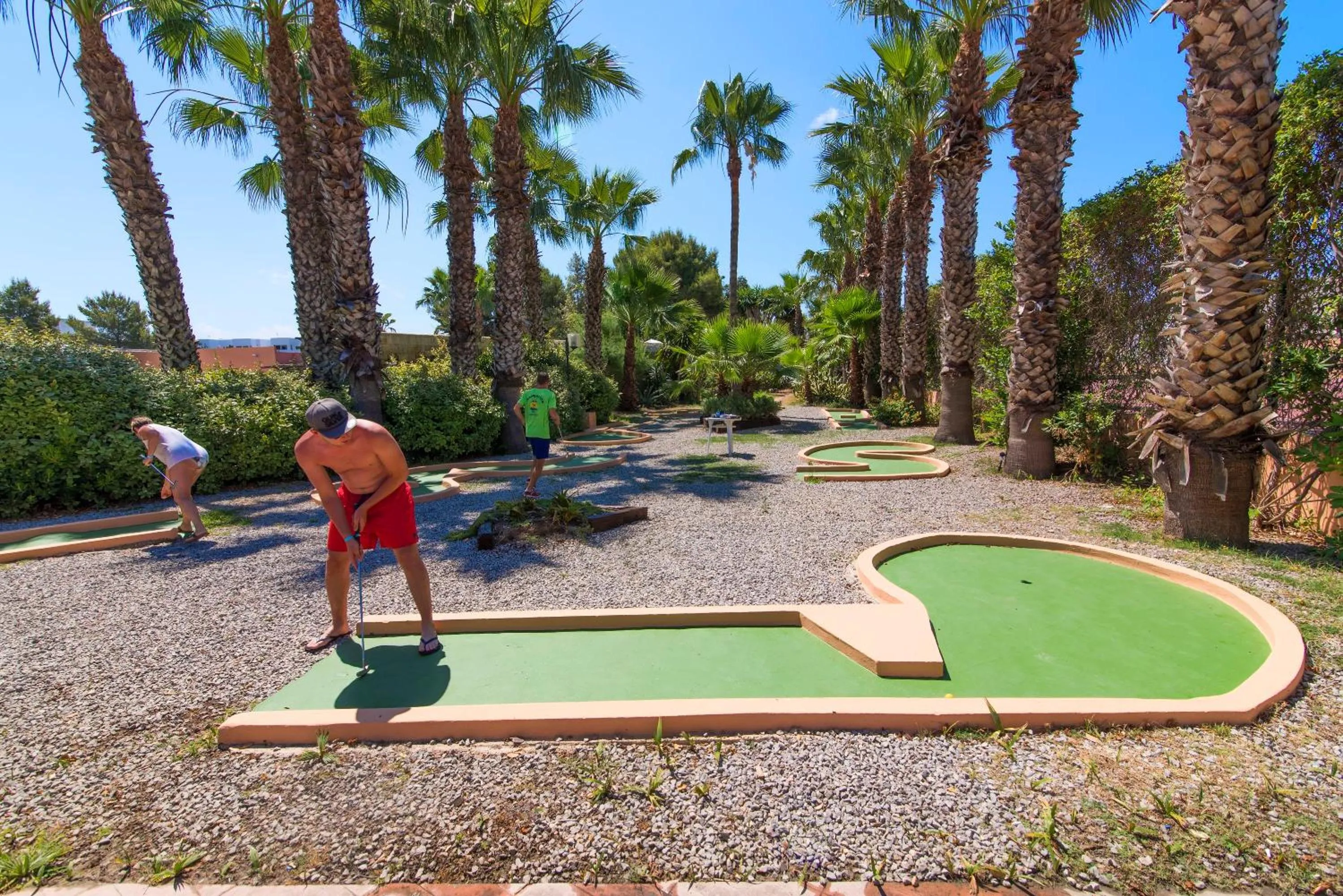 Minigolf in azuLine Hotel Bergantin
