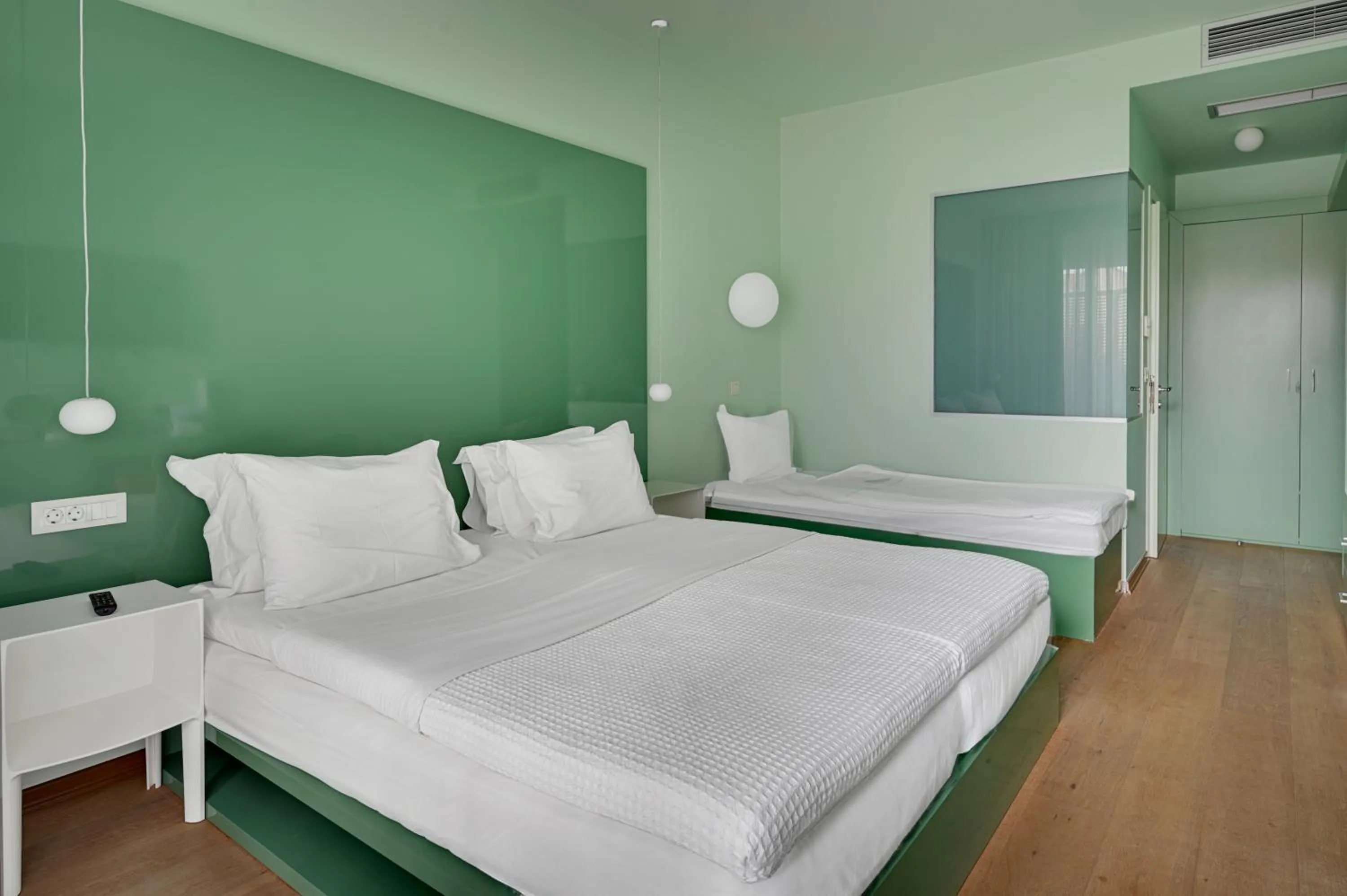 Bed in SESA Boutique Hotel & Restaurant