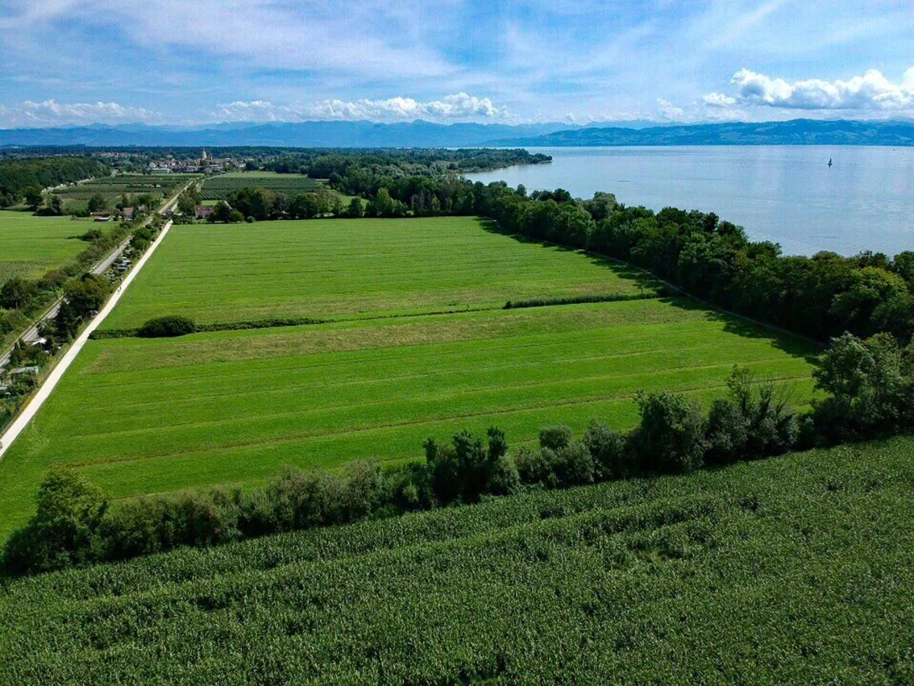 Natural landscape in Ferien-Apartment Haubentaucher - mit priv Strandzugang