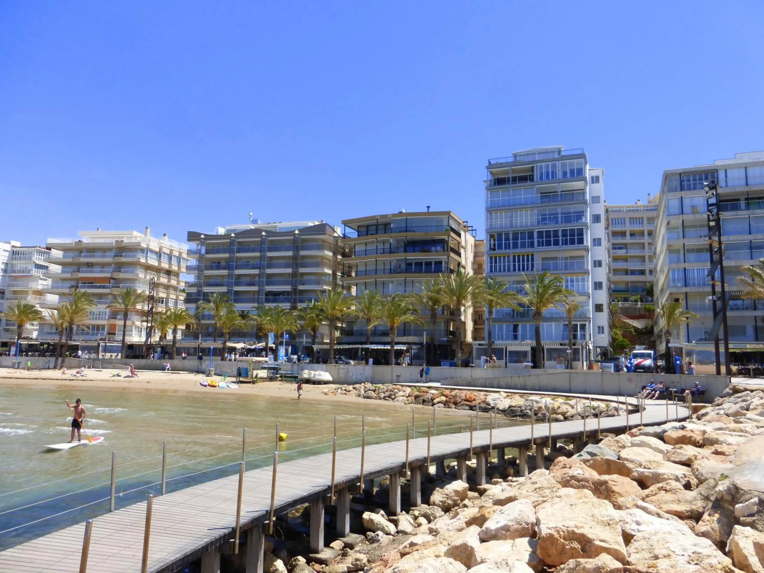 Beach in Rentalmar Family Acantilados