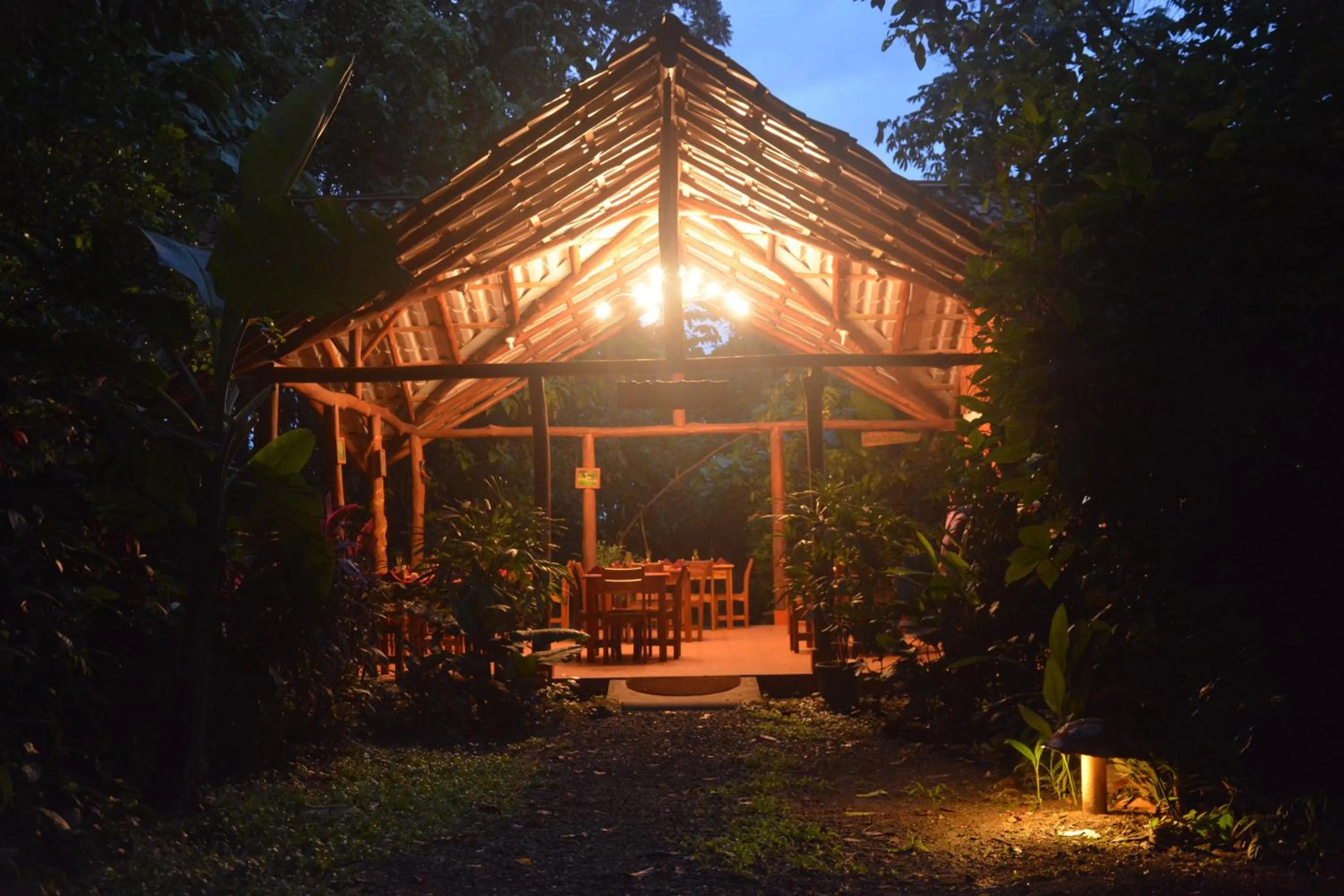 Patio in Arenal Oasis Eco Lodge & Wildlife Refuge