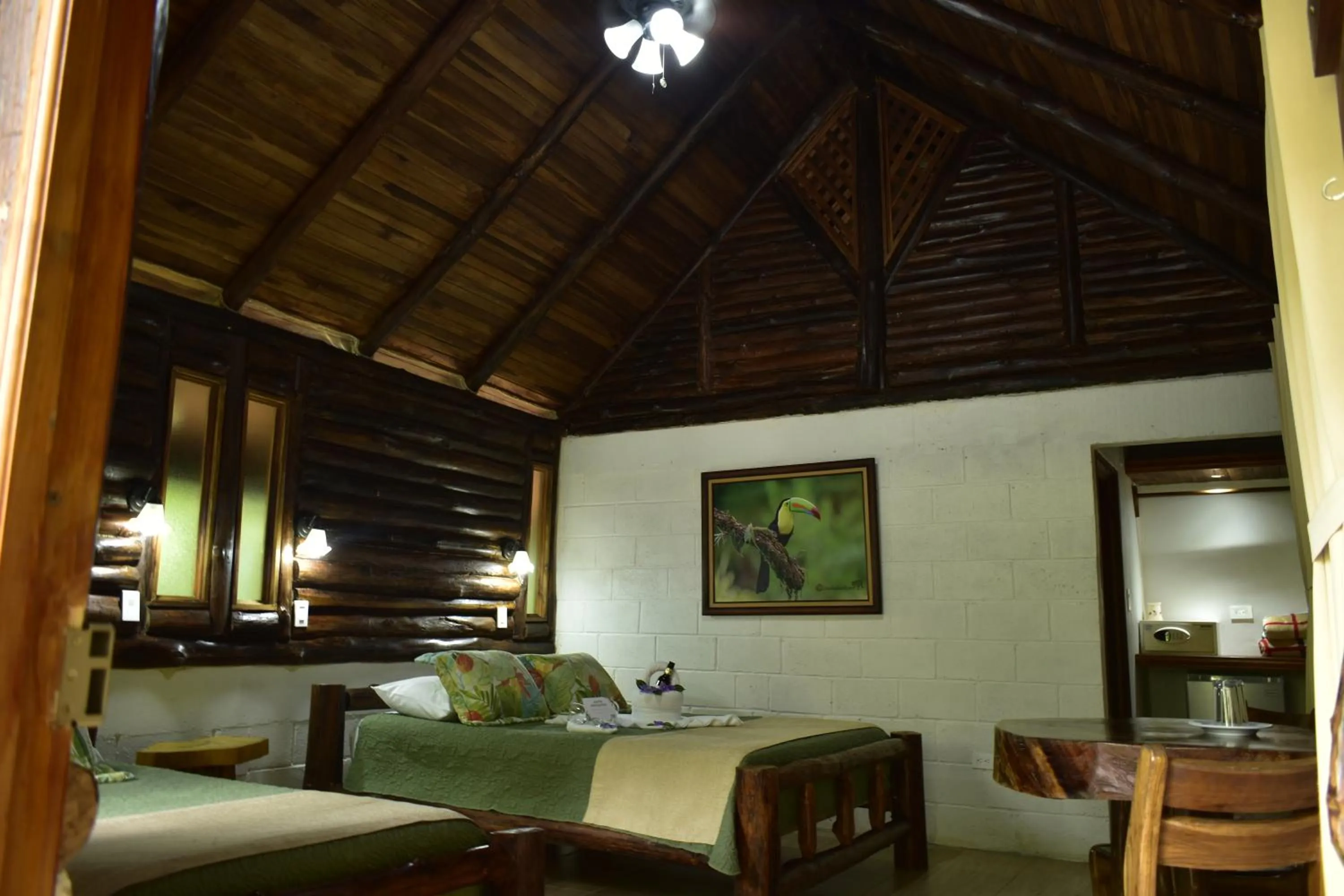 Decorative detail, Bed in Arenal Oasis Eco Lodge & Wildlife Refuge