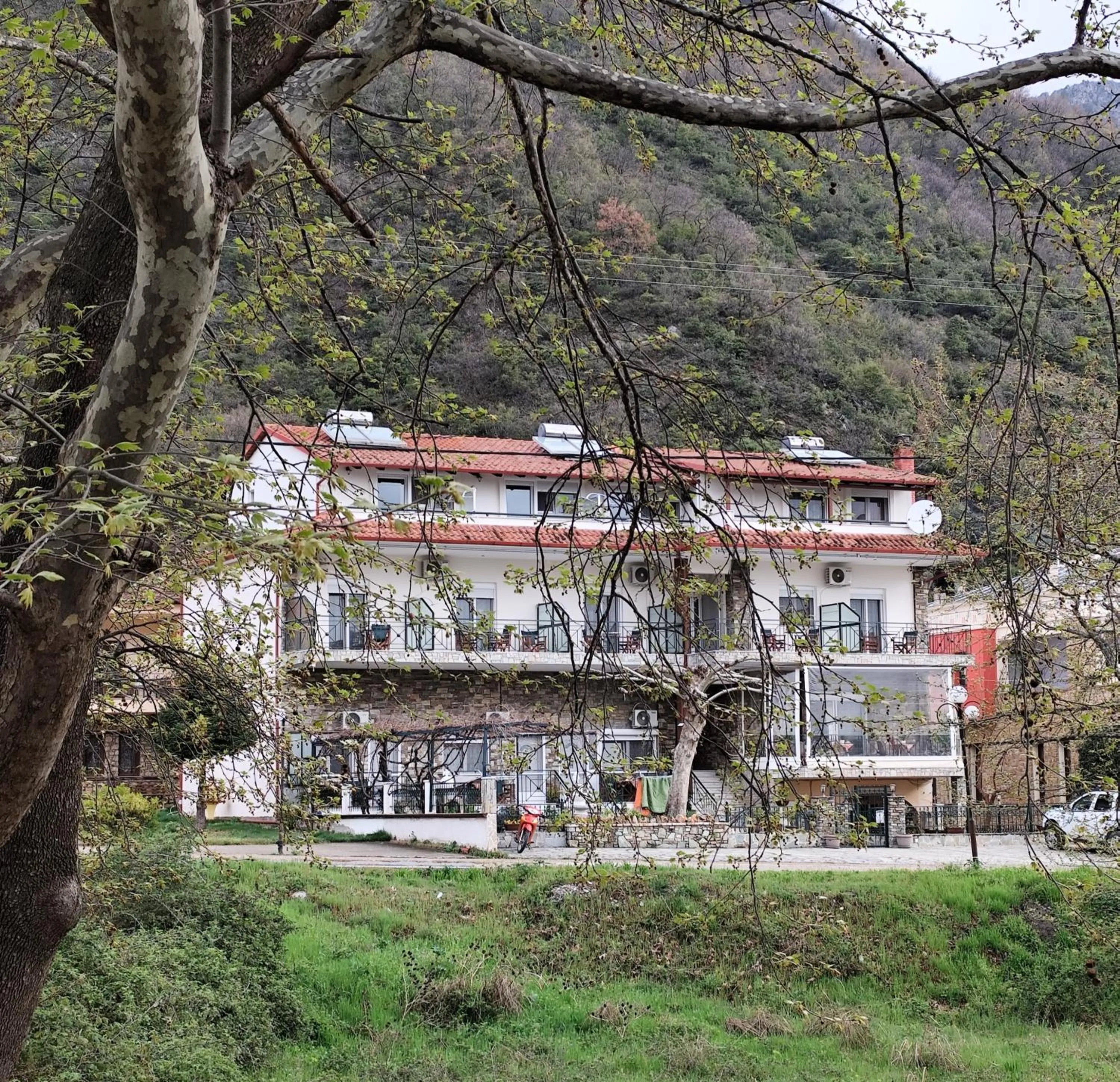 Property building in Drosia Hotel