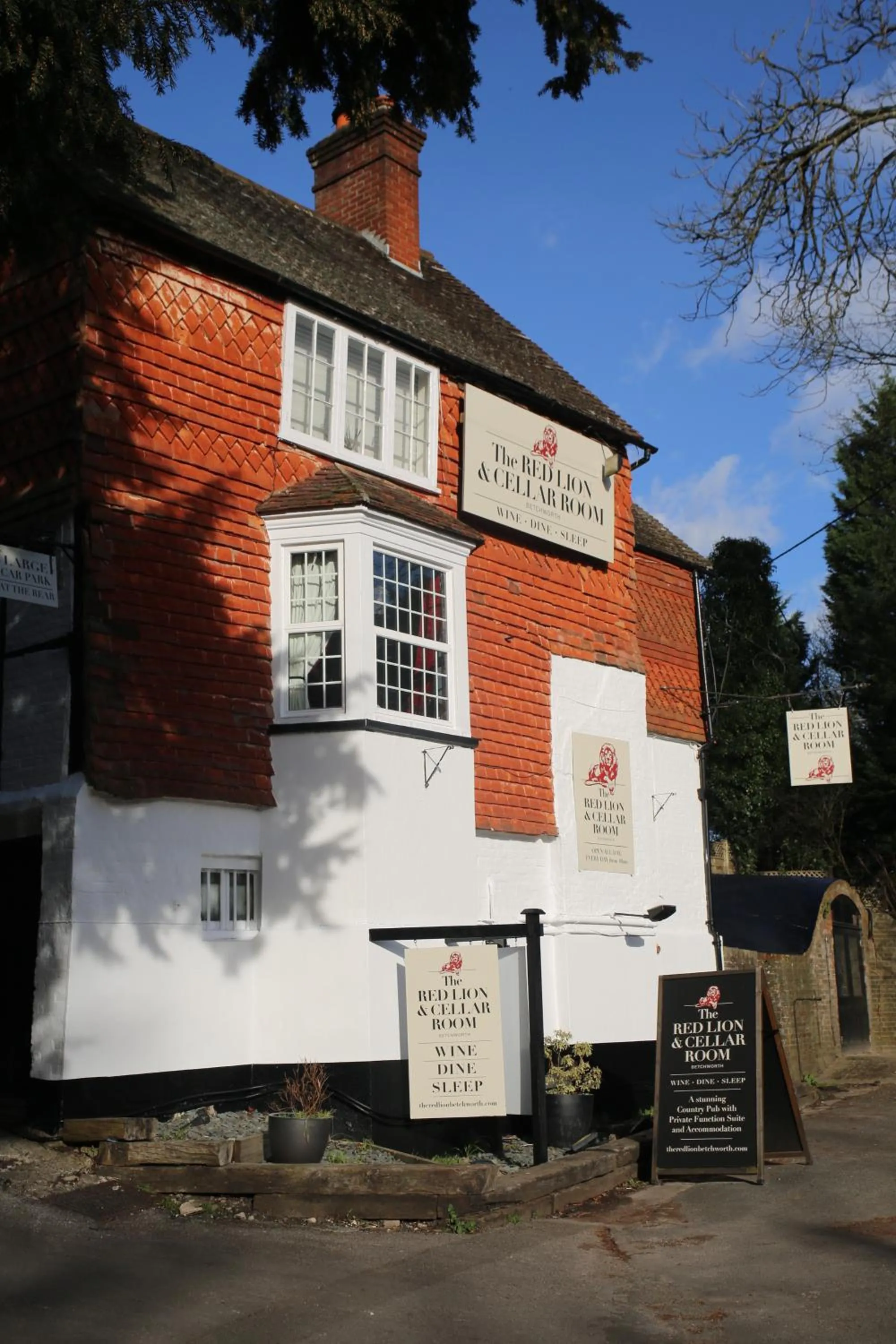 Property building in The Red Lion & Cellar Room, Betchworth