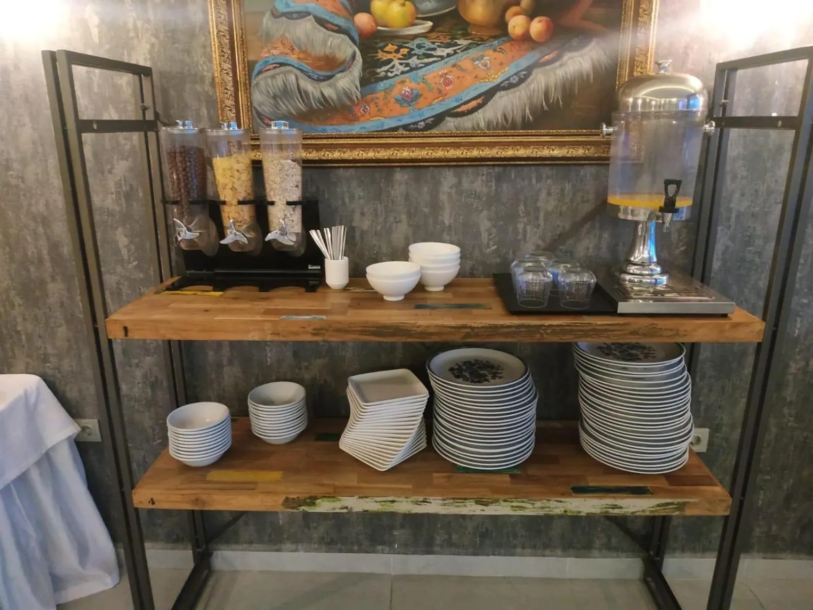 Kitchen or kitchenette in Basilica Guest House