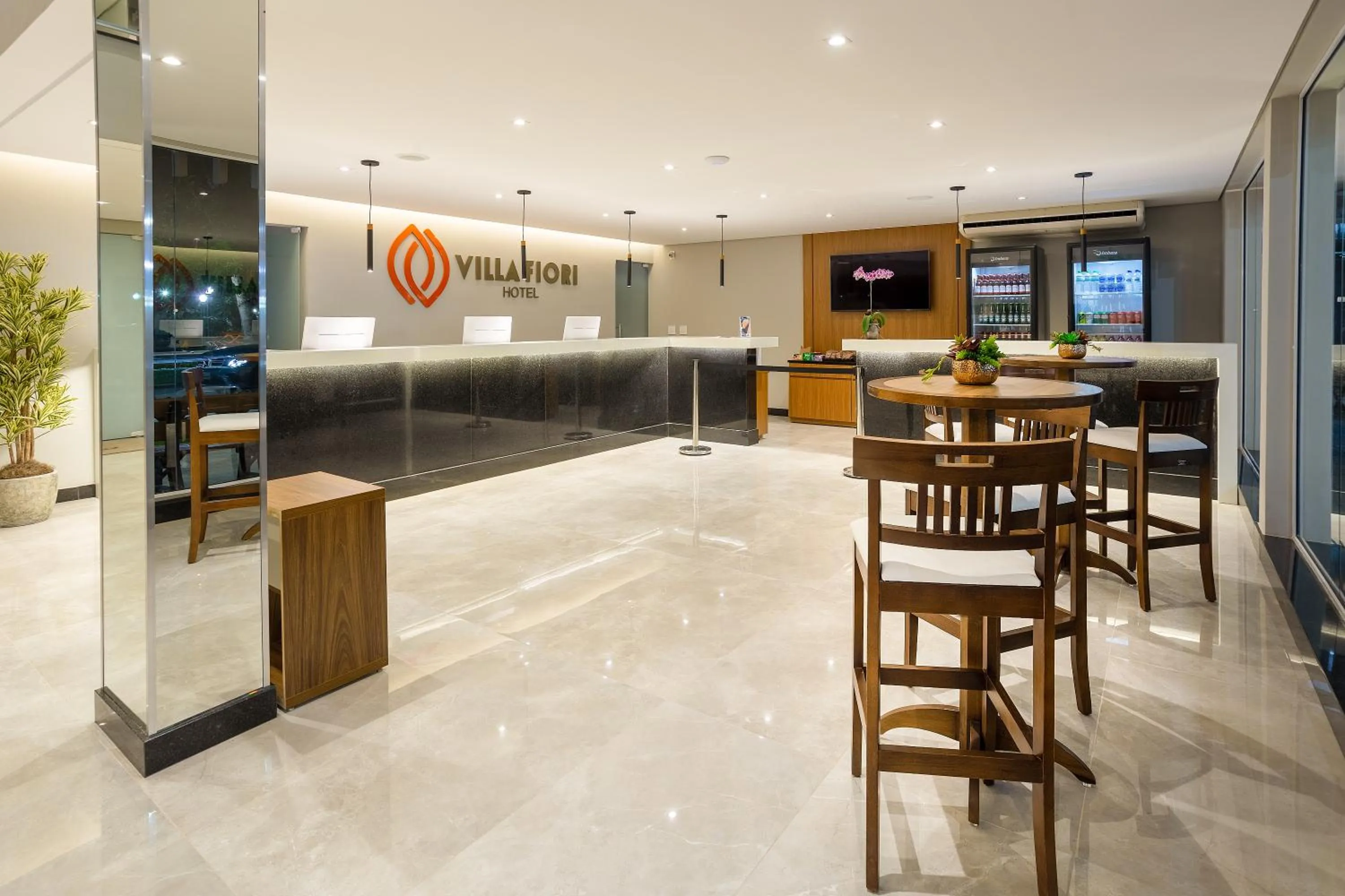 Lobby or reception in Hotel Villa Fiori