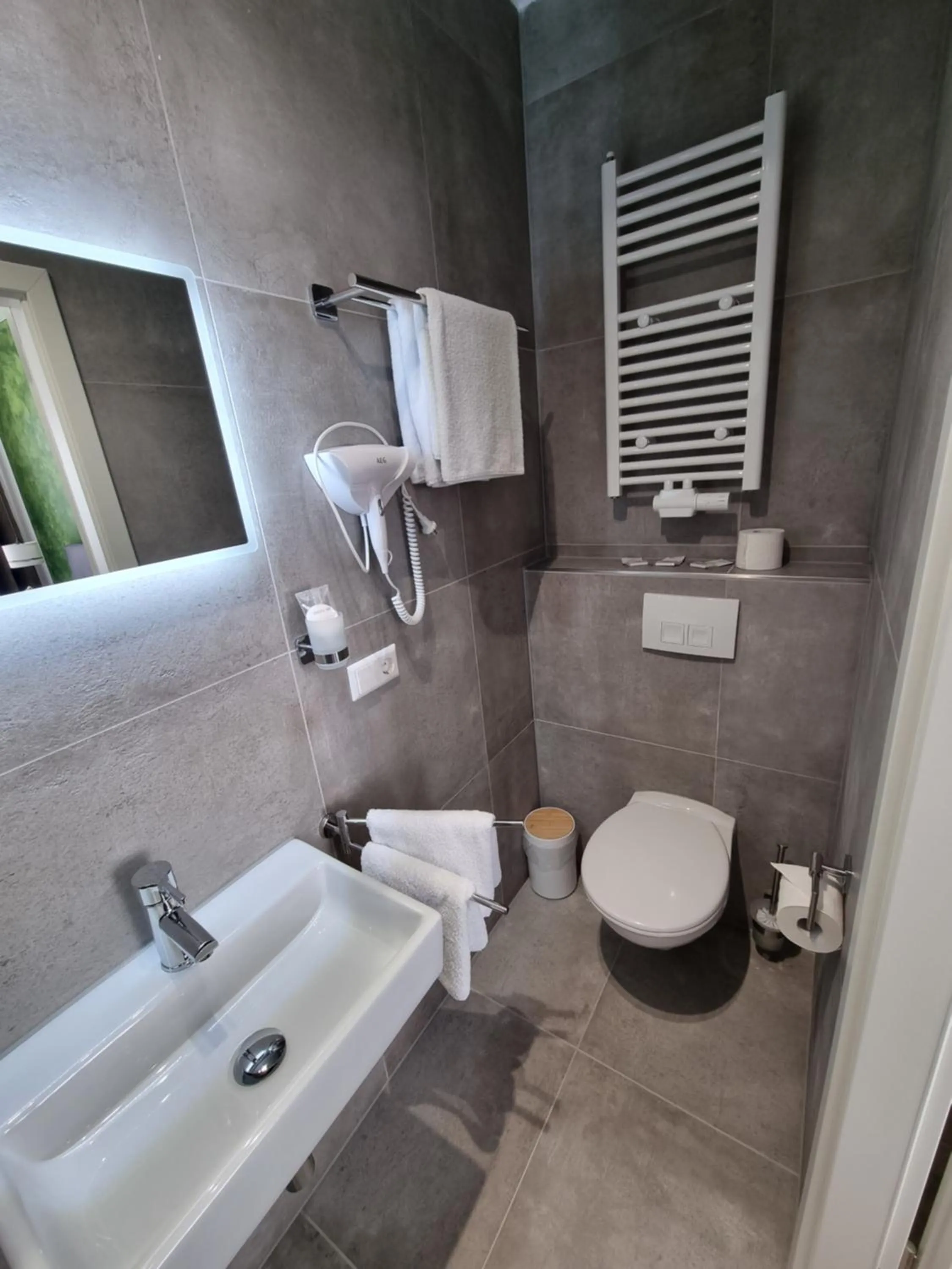 Bathroom in Hotel Zur Post