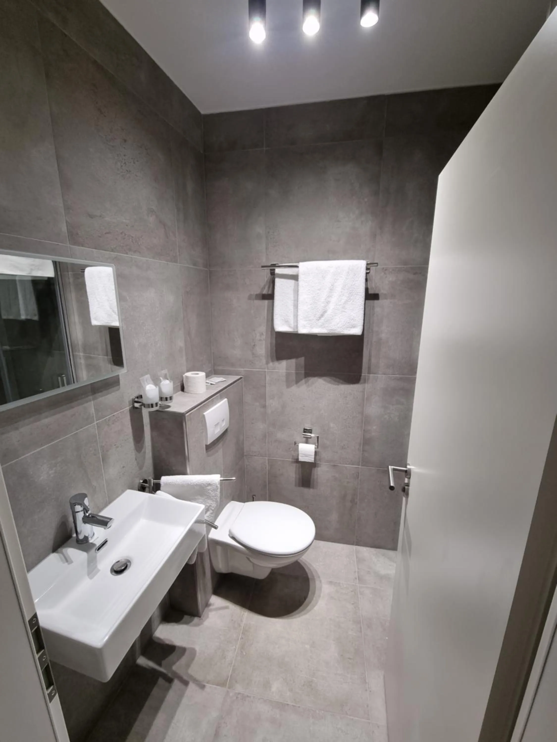 Toilet in Hotel Zur Post