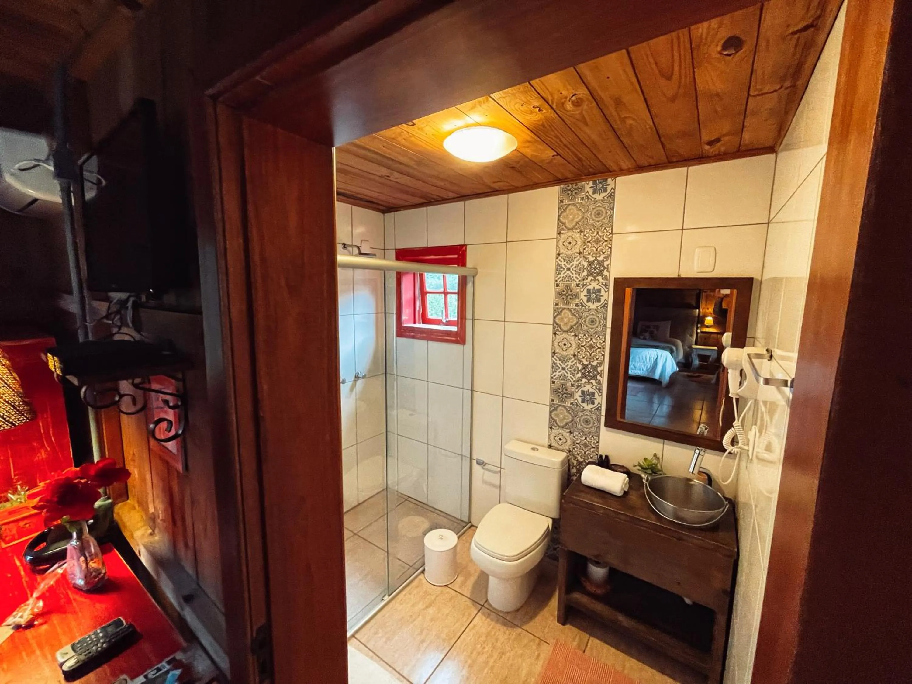 Bathroom in Afeto Pousada