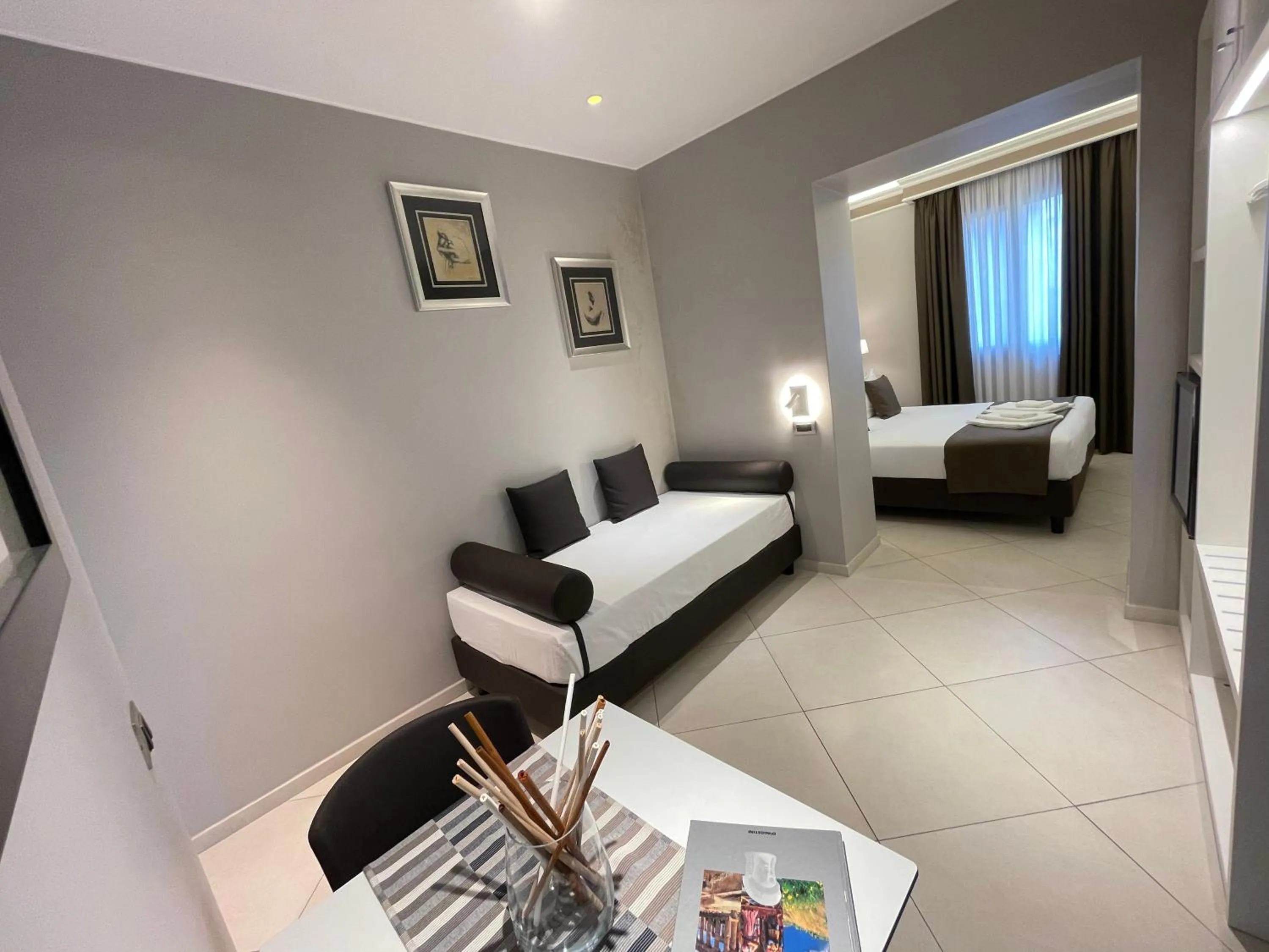 Bed in ETNEA STYLE CATANIA LUXURY ROOMS