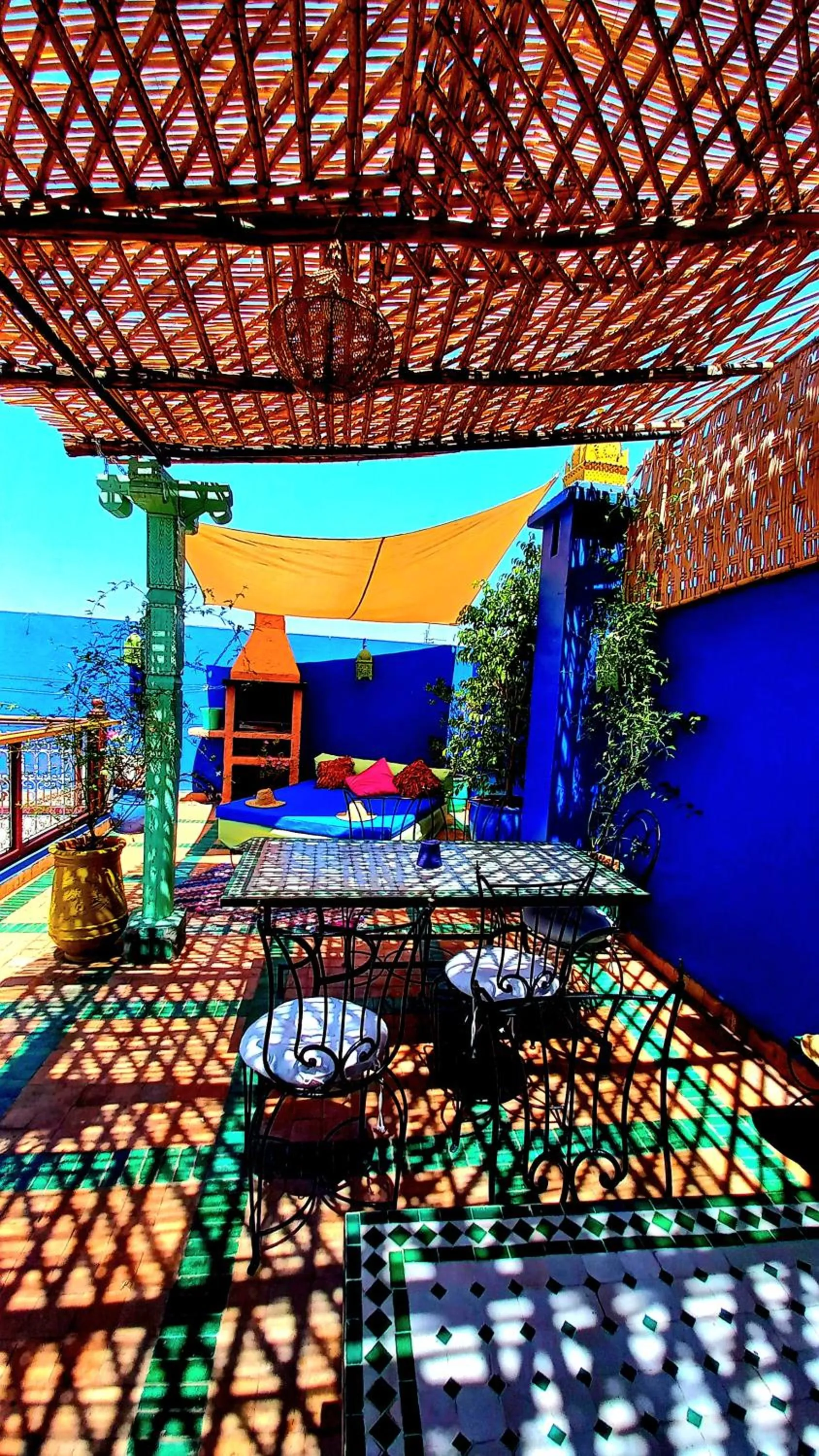 Patio in Riad Rêve d Antan