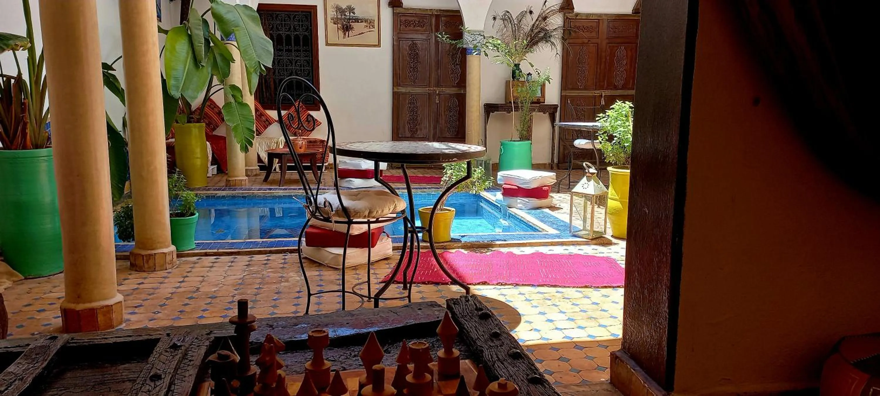 Patio in Riad Rêve d Antan