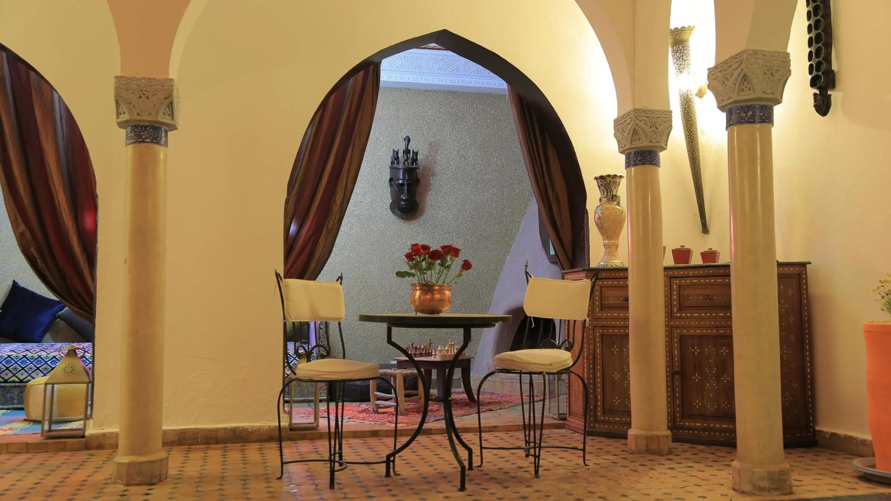 Patio in Riad Rêve d Antan