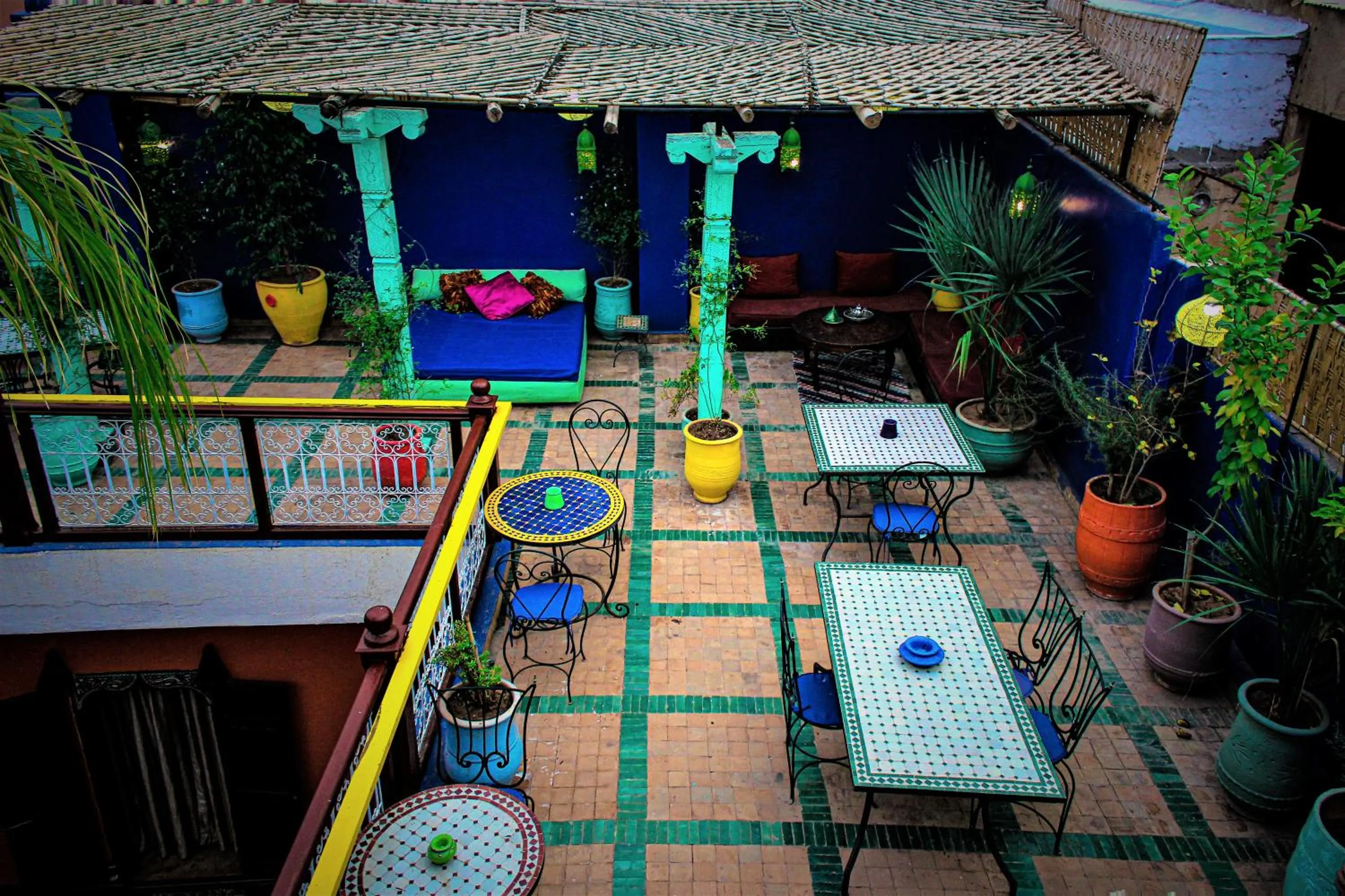 Patio in Riad Rêve d Antan