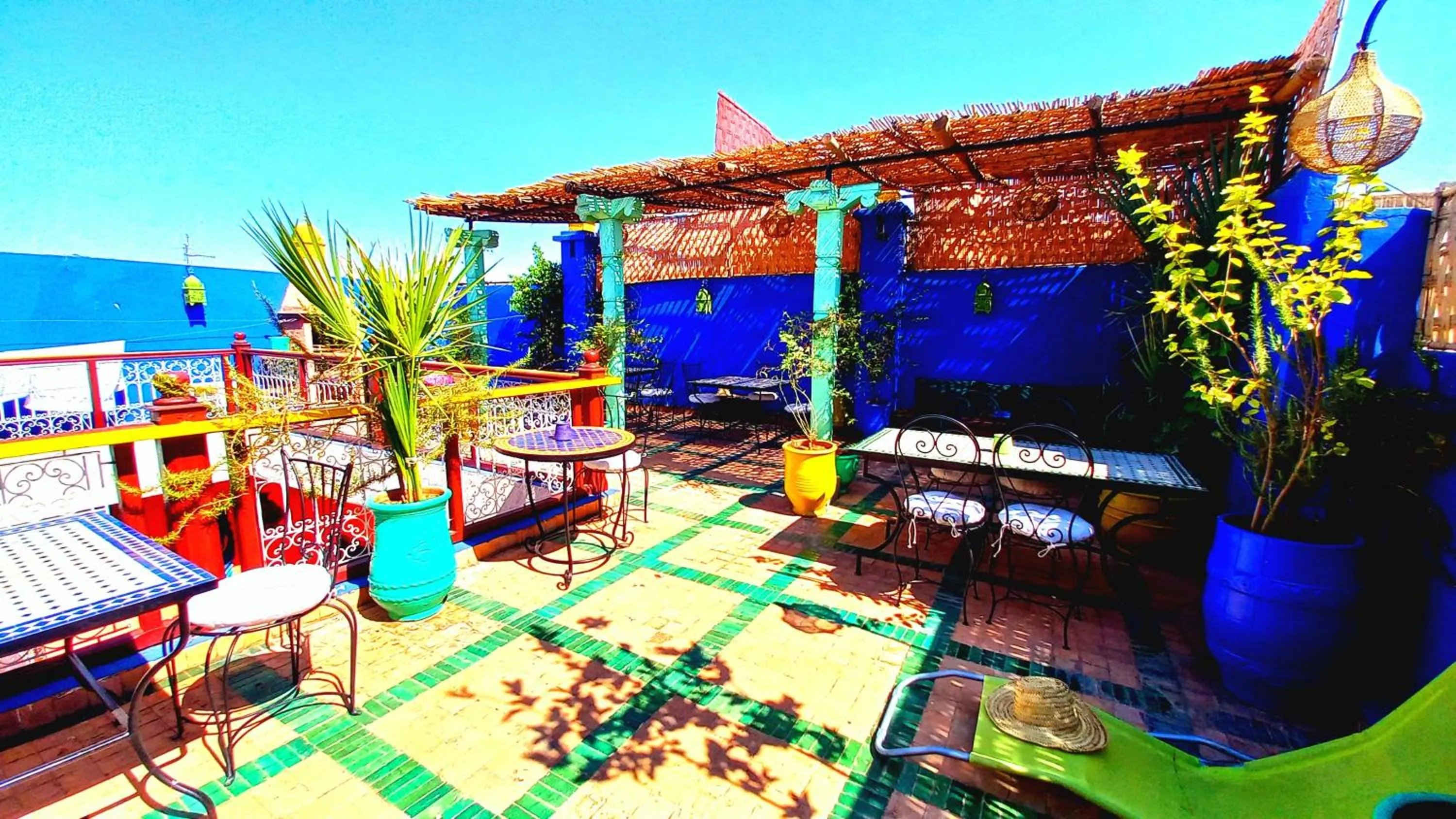 Patio in Riad Rêve d Antan