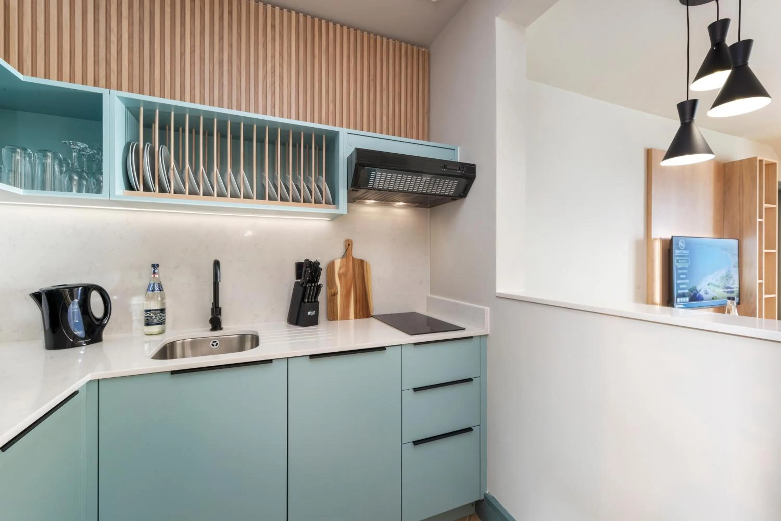 Kitchen or kitchenette in Gold Coast Resort Dungarvan