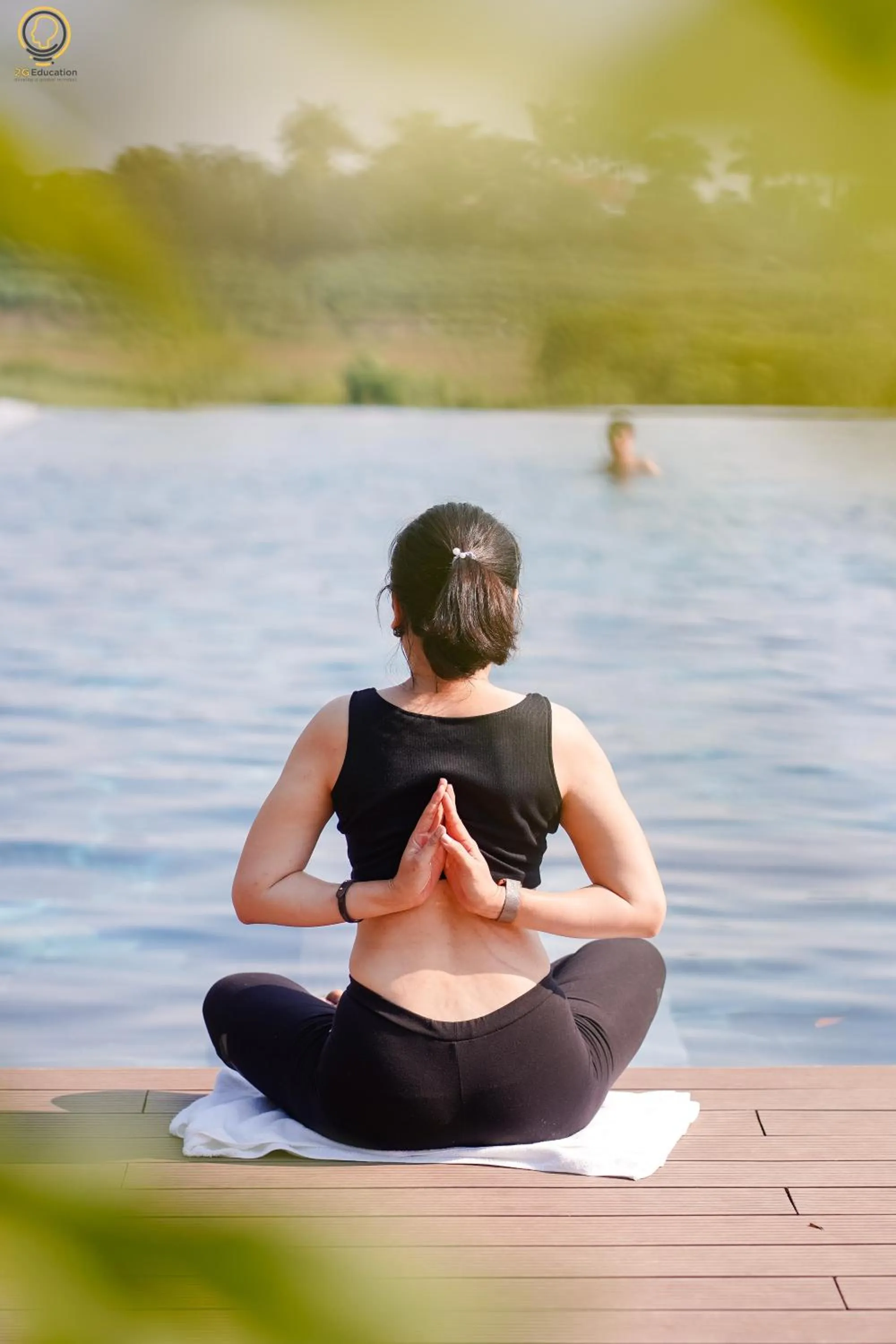 Swimming pool in Tomodachi Retreat - Làng Mít