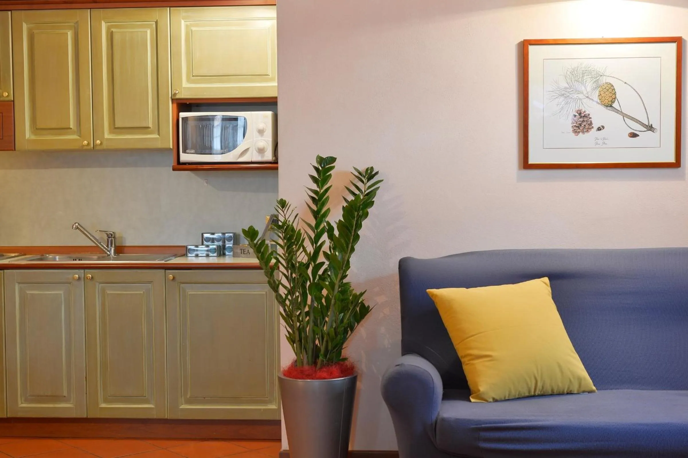 Seating area in Residence Del Messaggero