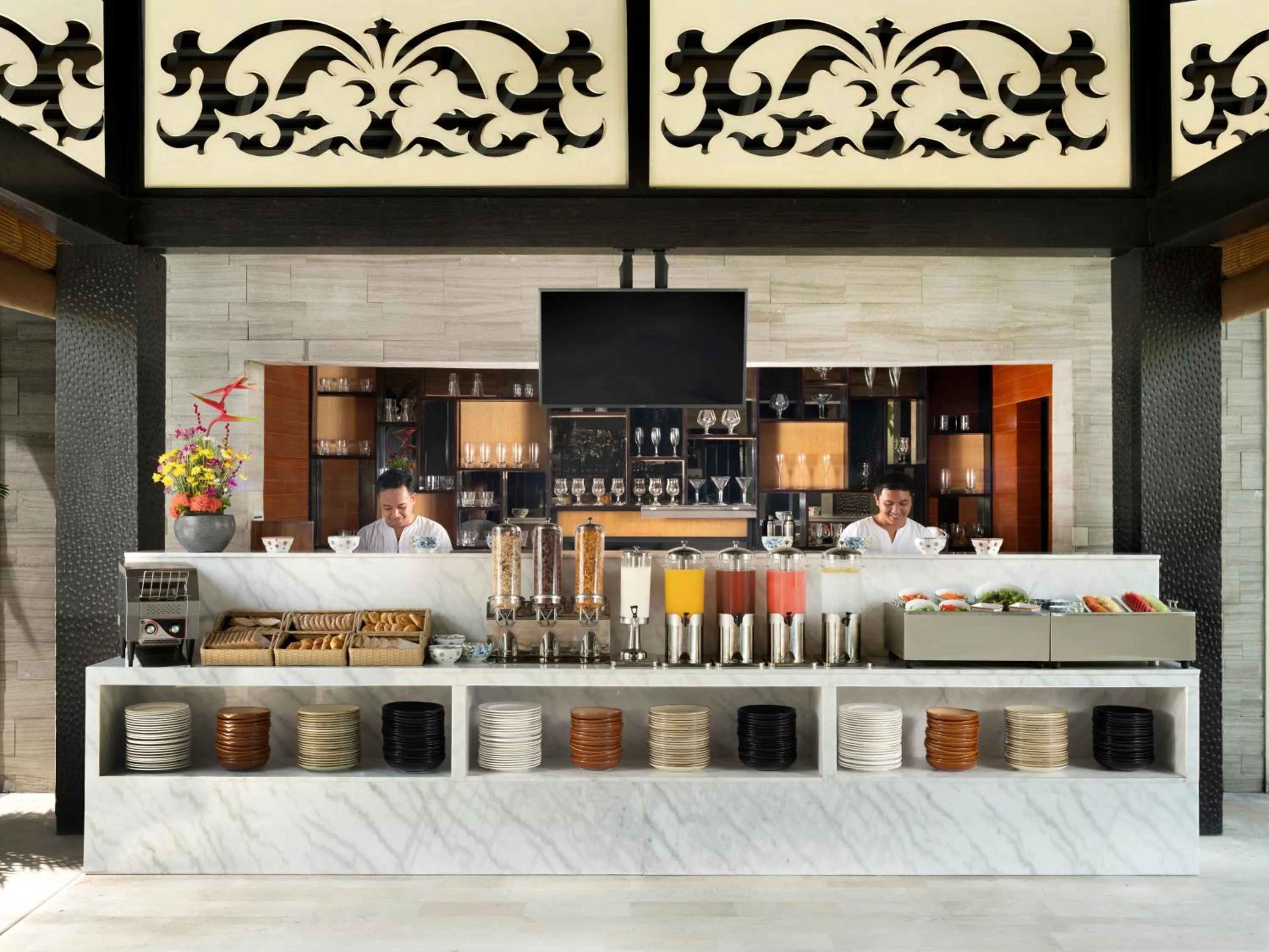 Breakfast in Avani Seminyak Bali Resort