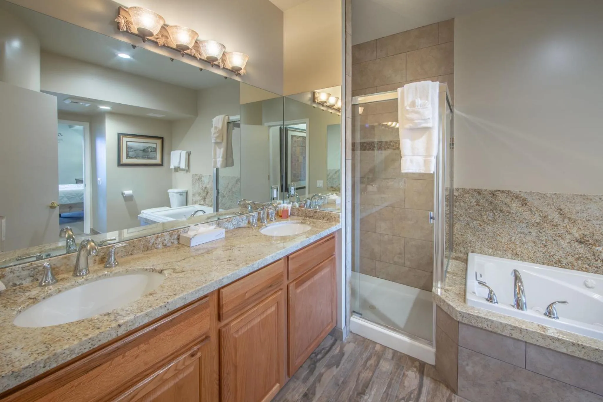 Bathroom in Holiday Inn Club Vacations - David Walley's Resort