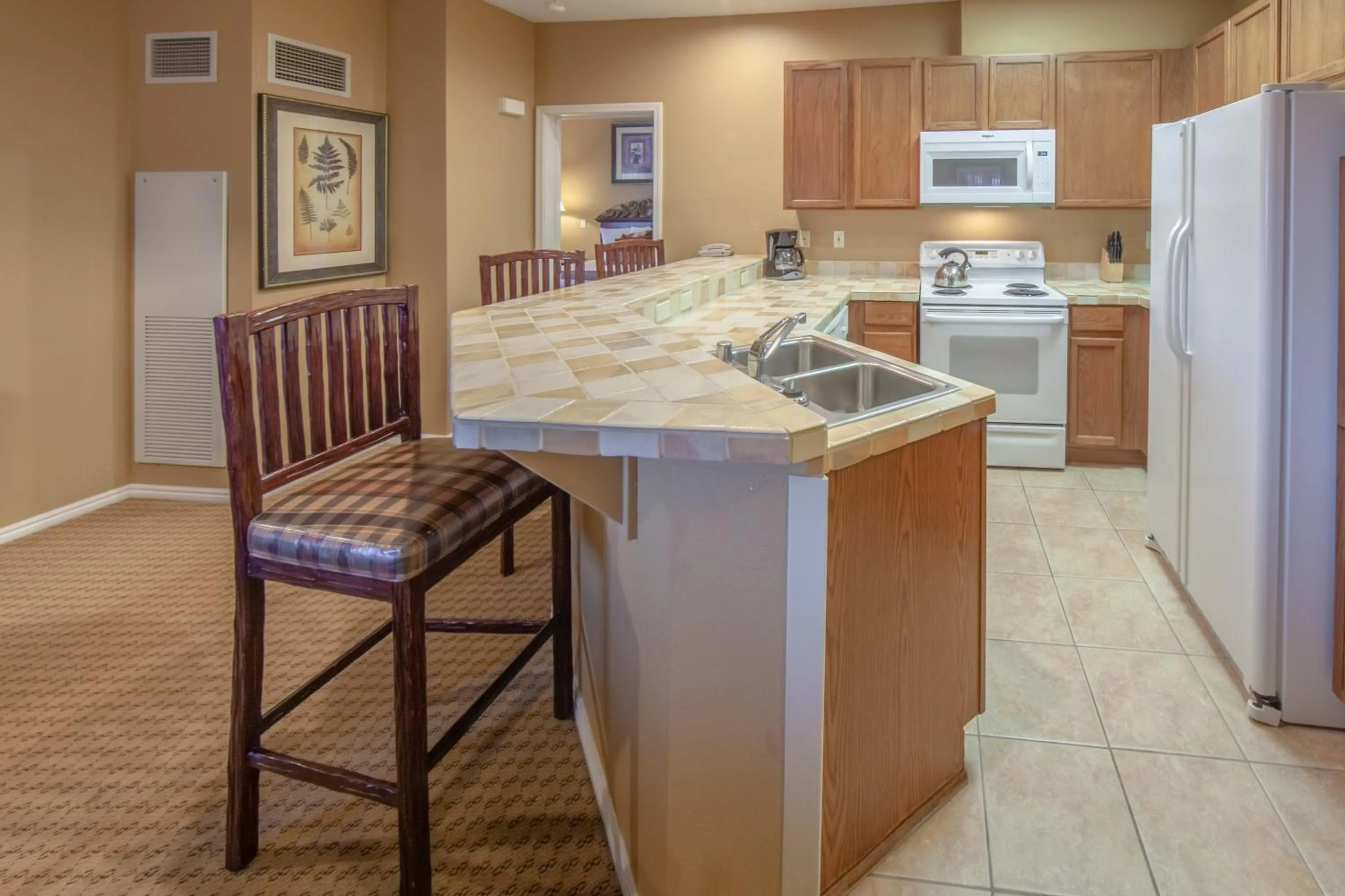 Kitchen or kitchenette in Holiday Inn Club Vacations - David Walley's Resort