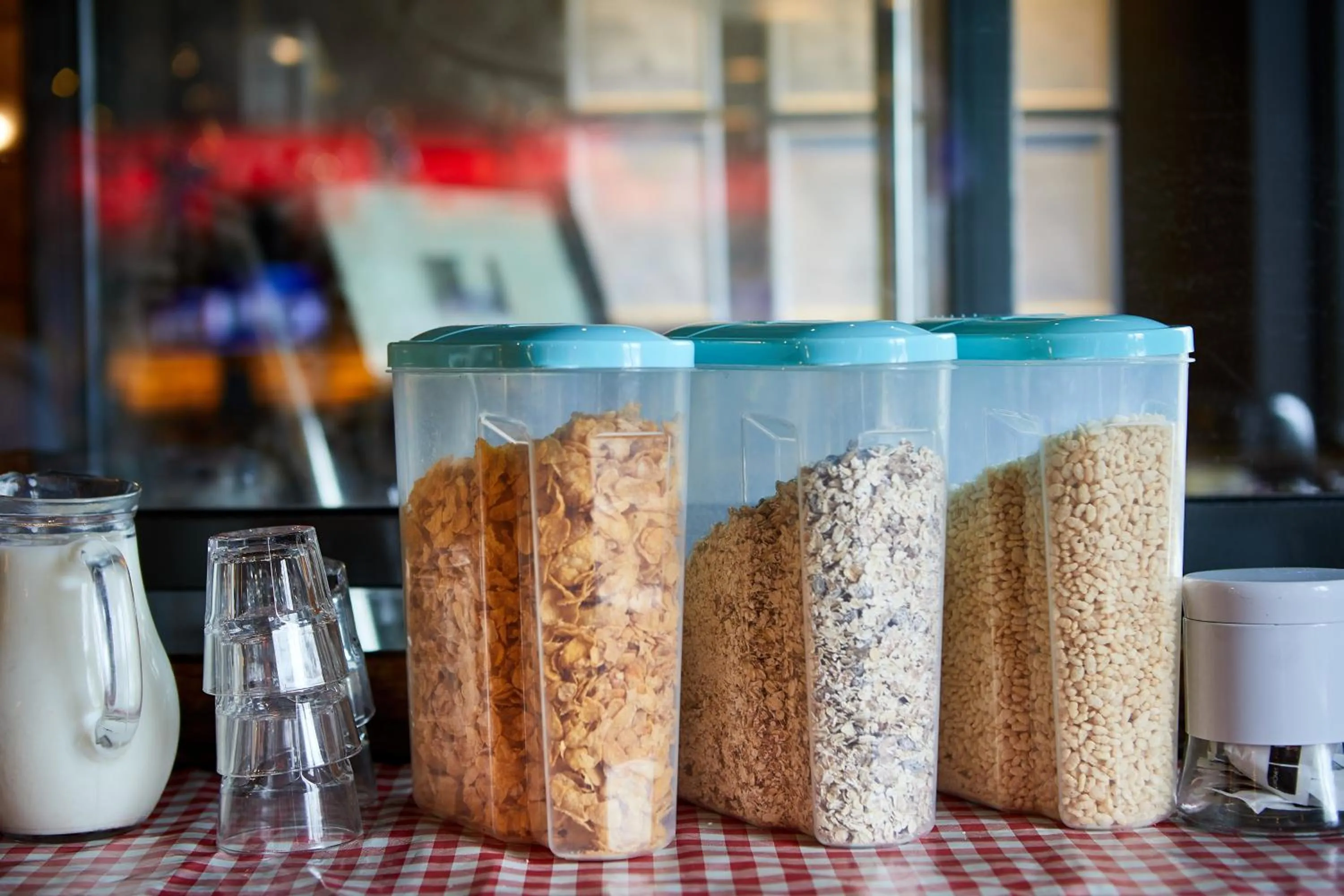 Buffet breakfast in St Christopher's Inn Shepherd's Bush