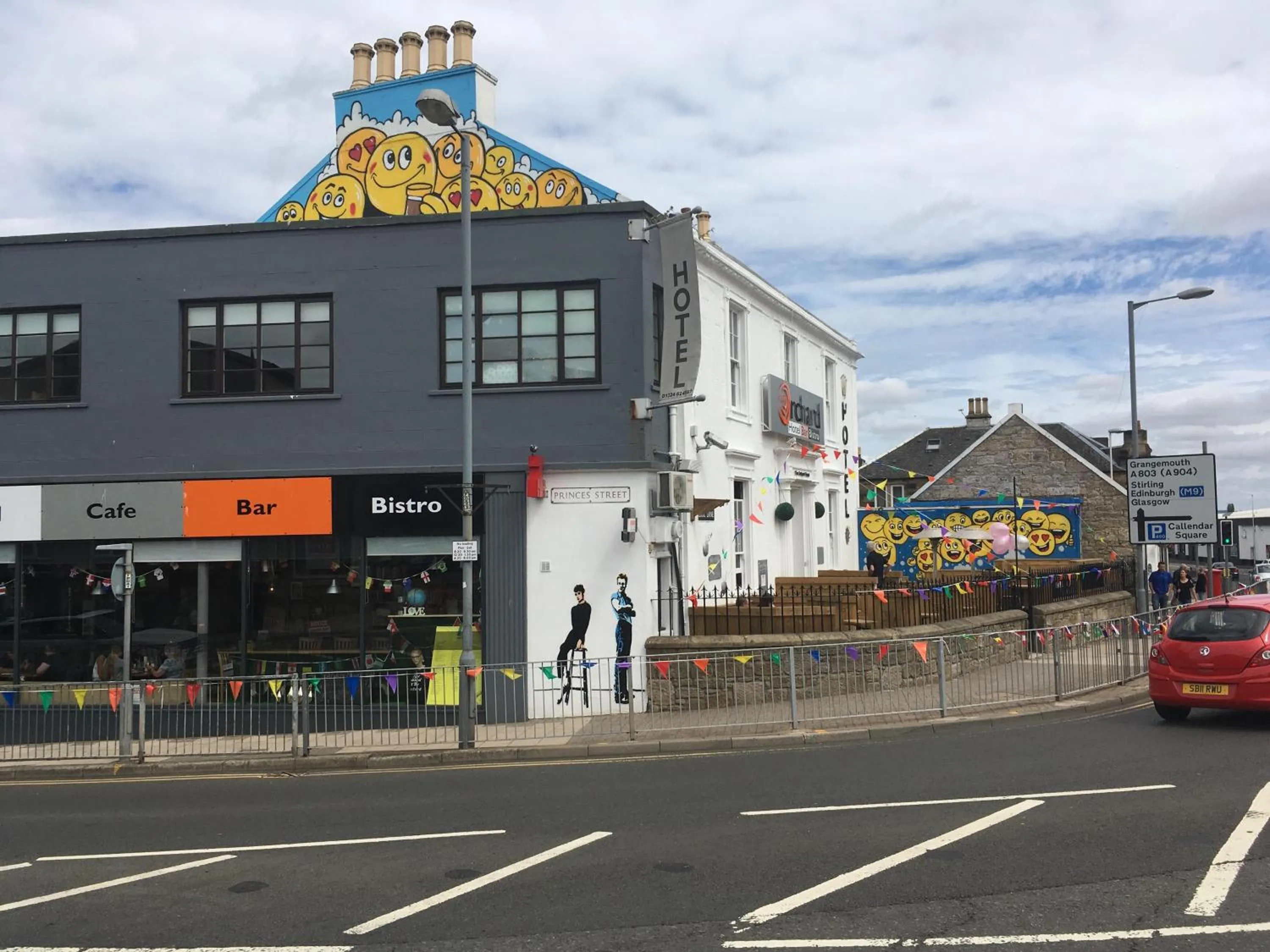 Facade/entrance in The Orchard Hotel