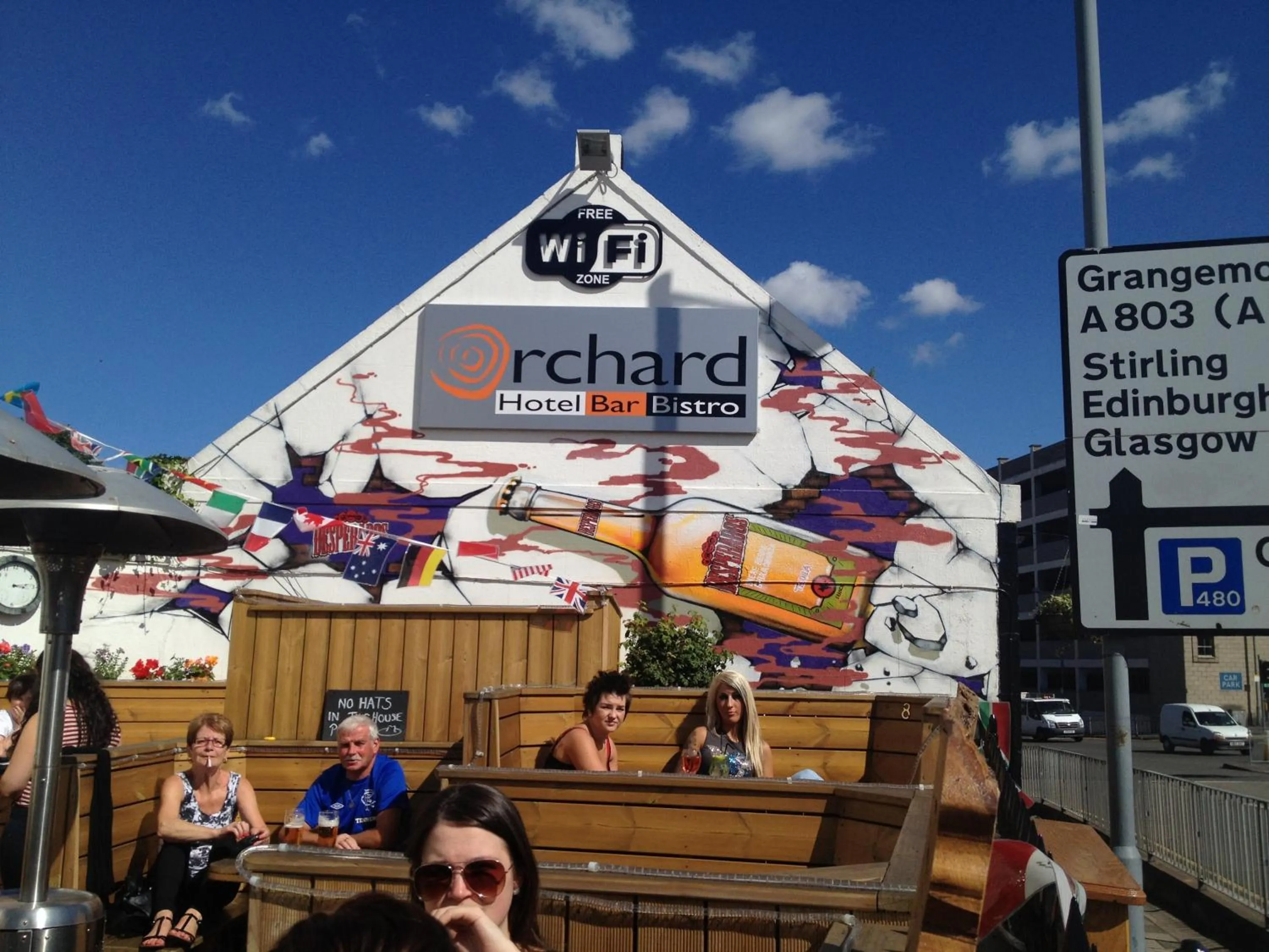 Property building in The Orchard Hotel