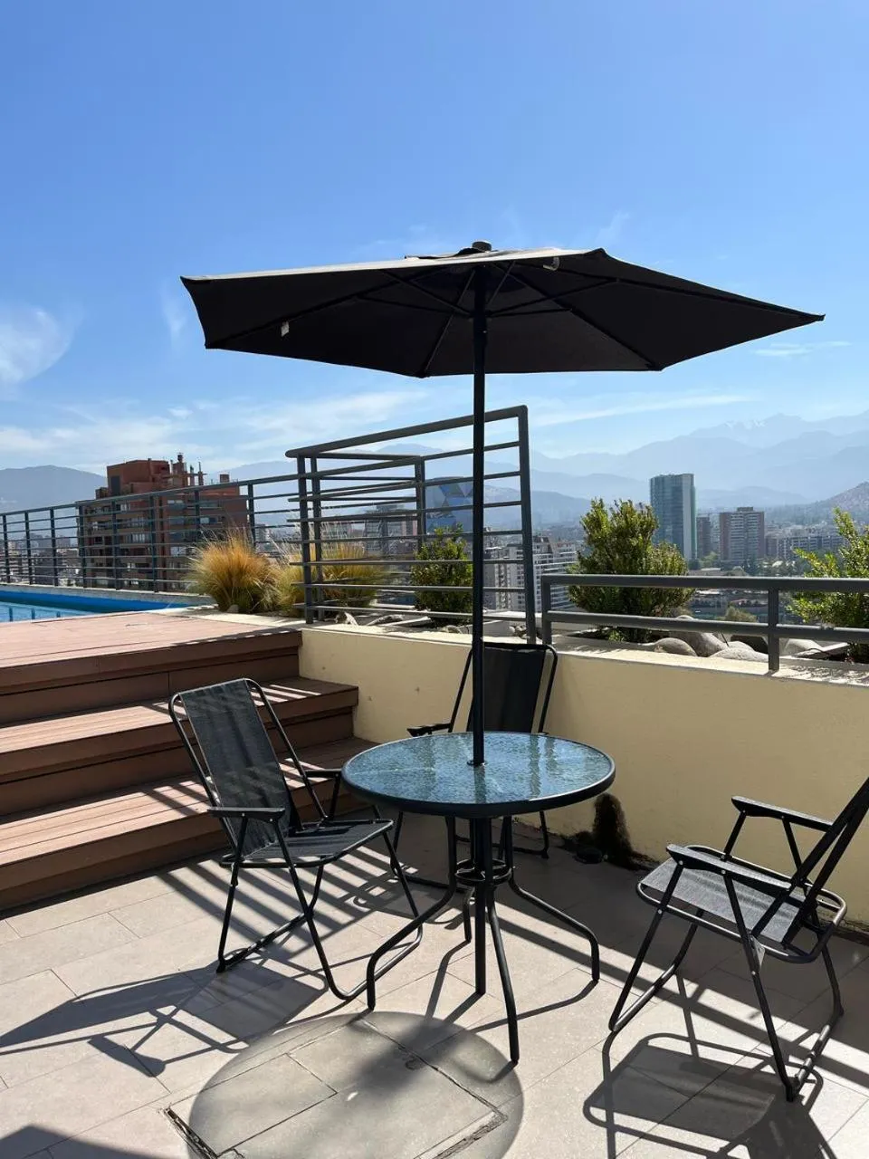 Swimming pool in Norus Las Condes