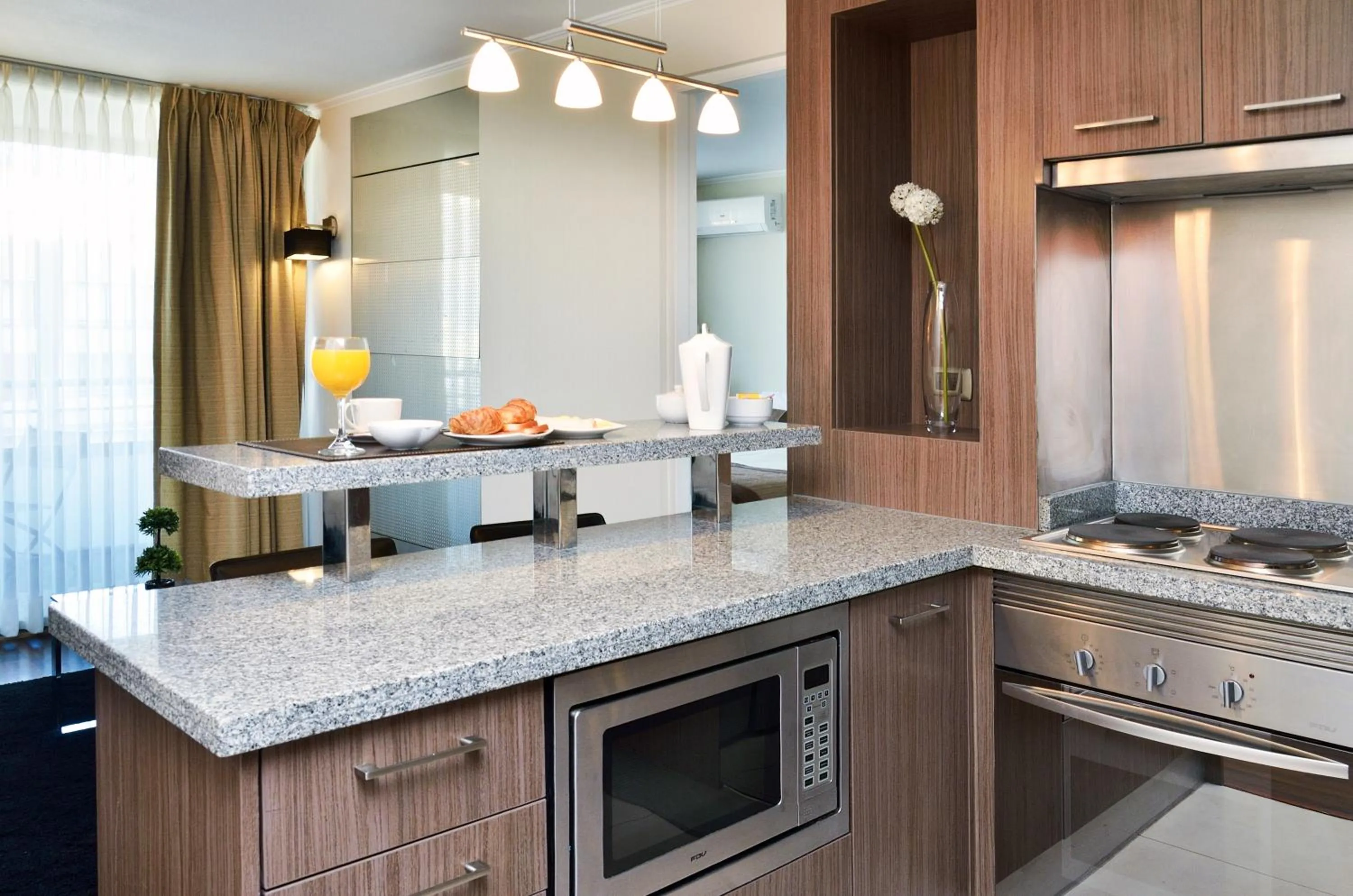 Kitchen or kitchenette in Norus Las Condes