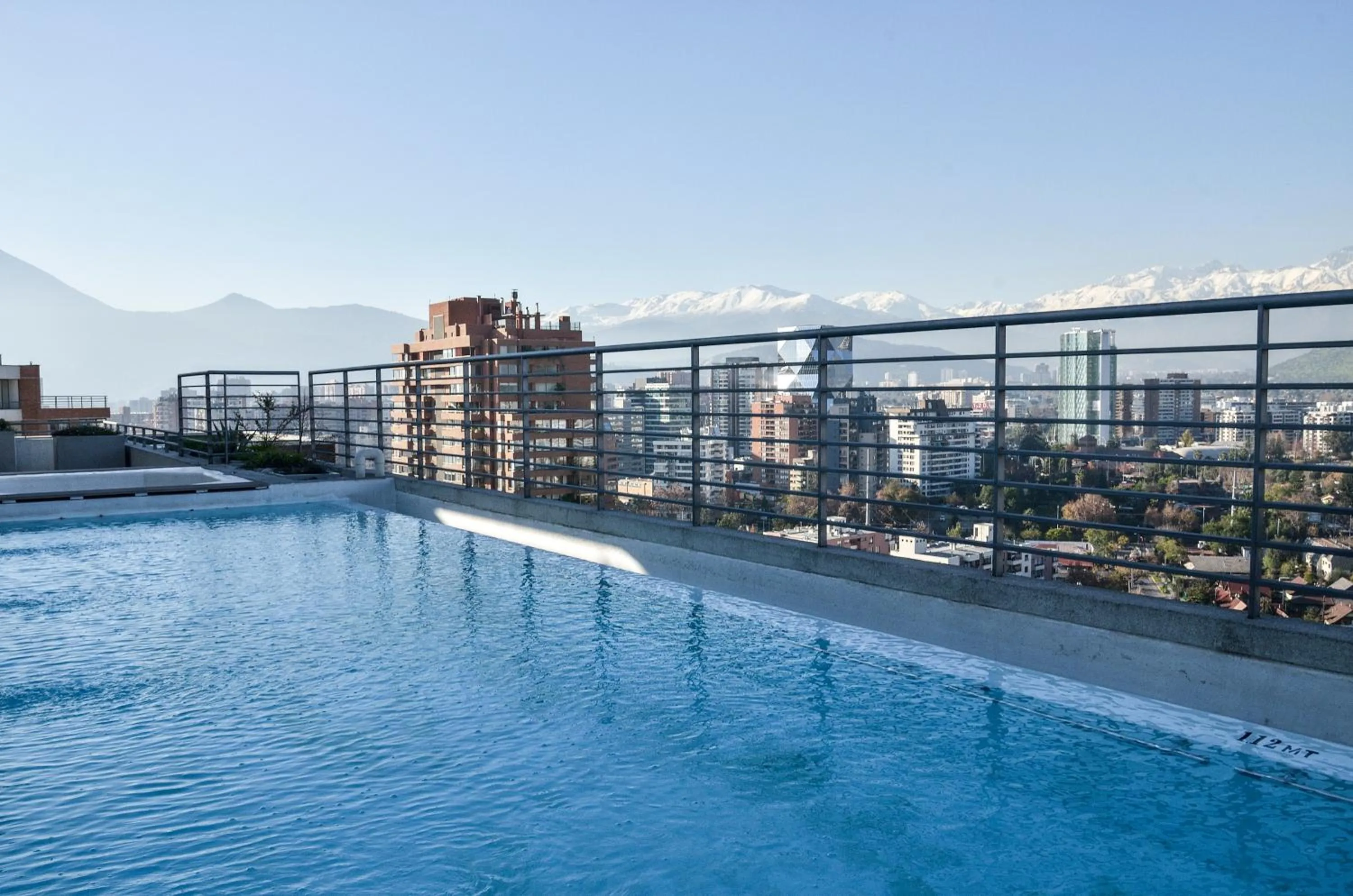 Swimming pool in Norus Las Condes