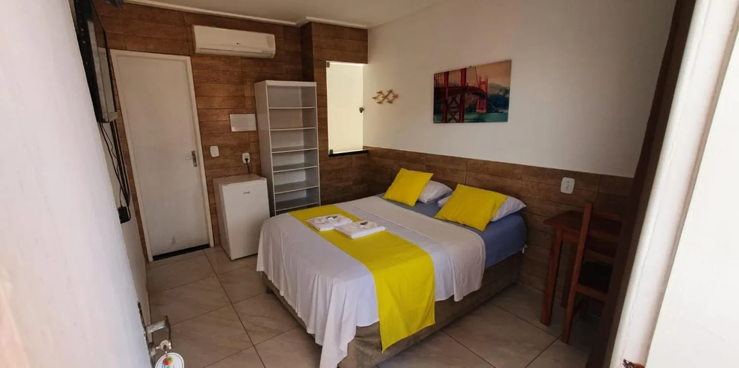 Bedroom, Bed in Pousada Águas Douradas