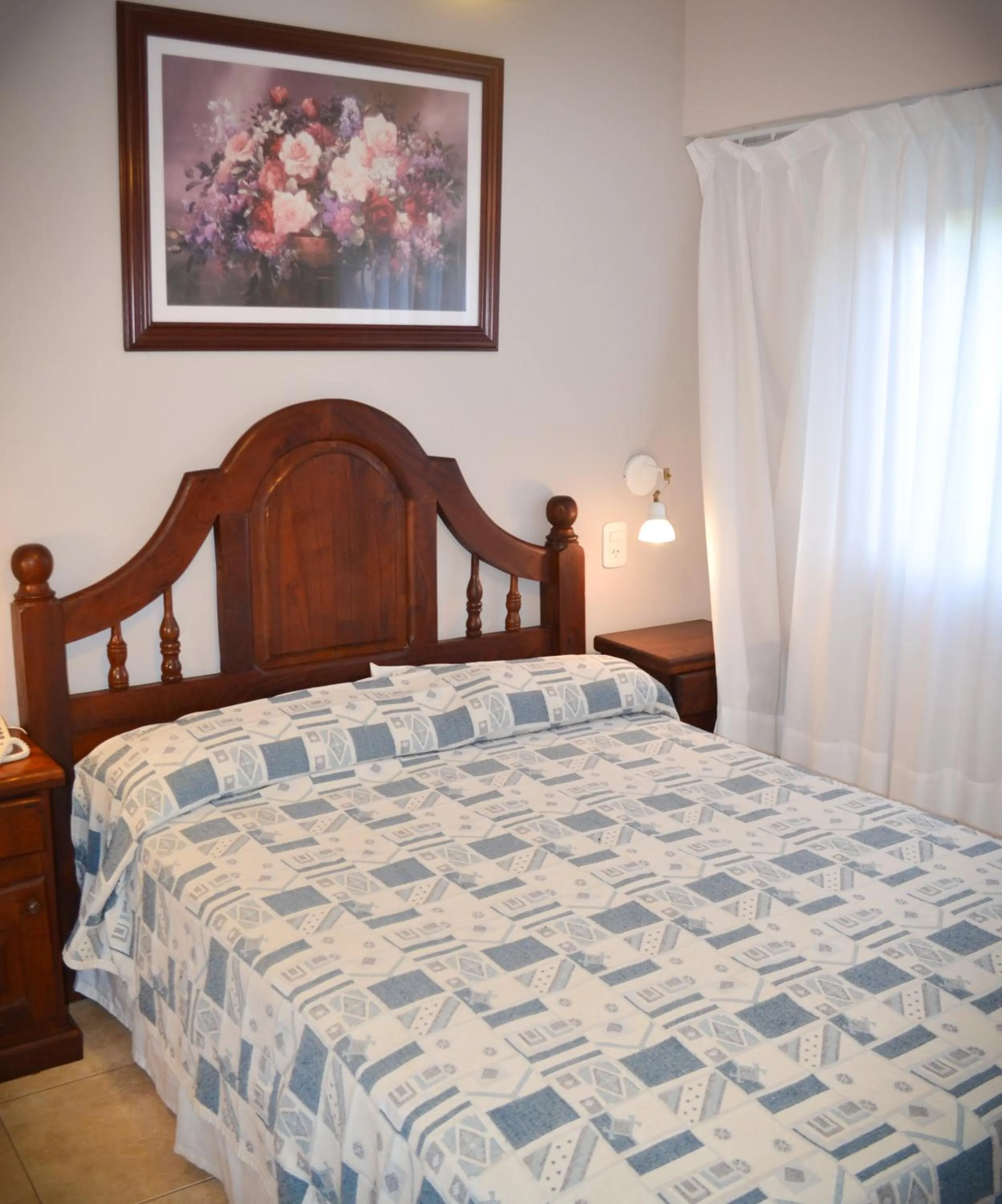 Bed in Hotel Rideamus