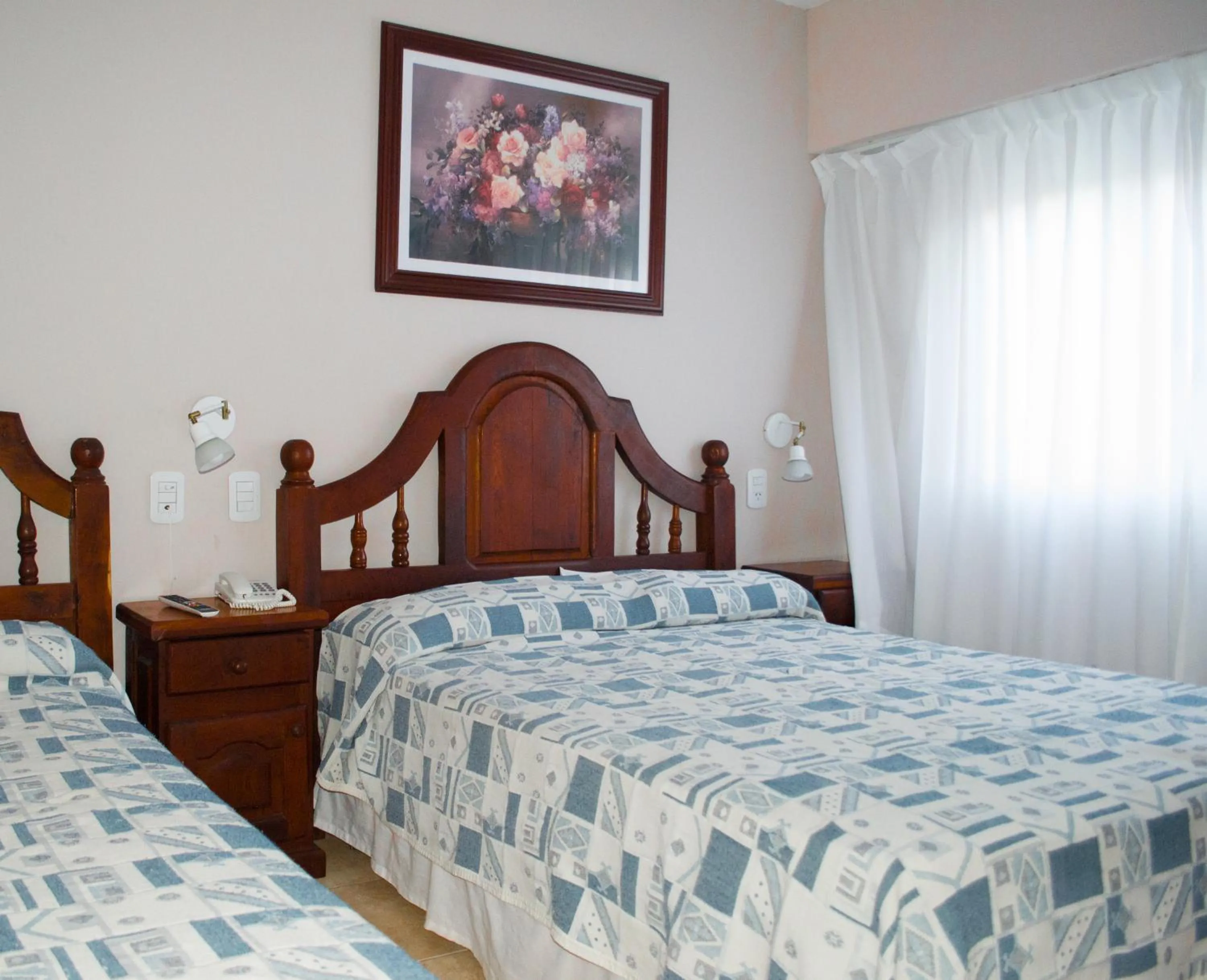 Bed in Hotel Rideamus