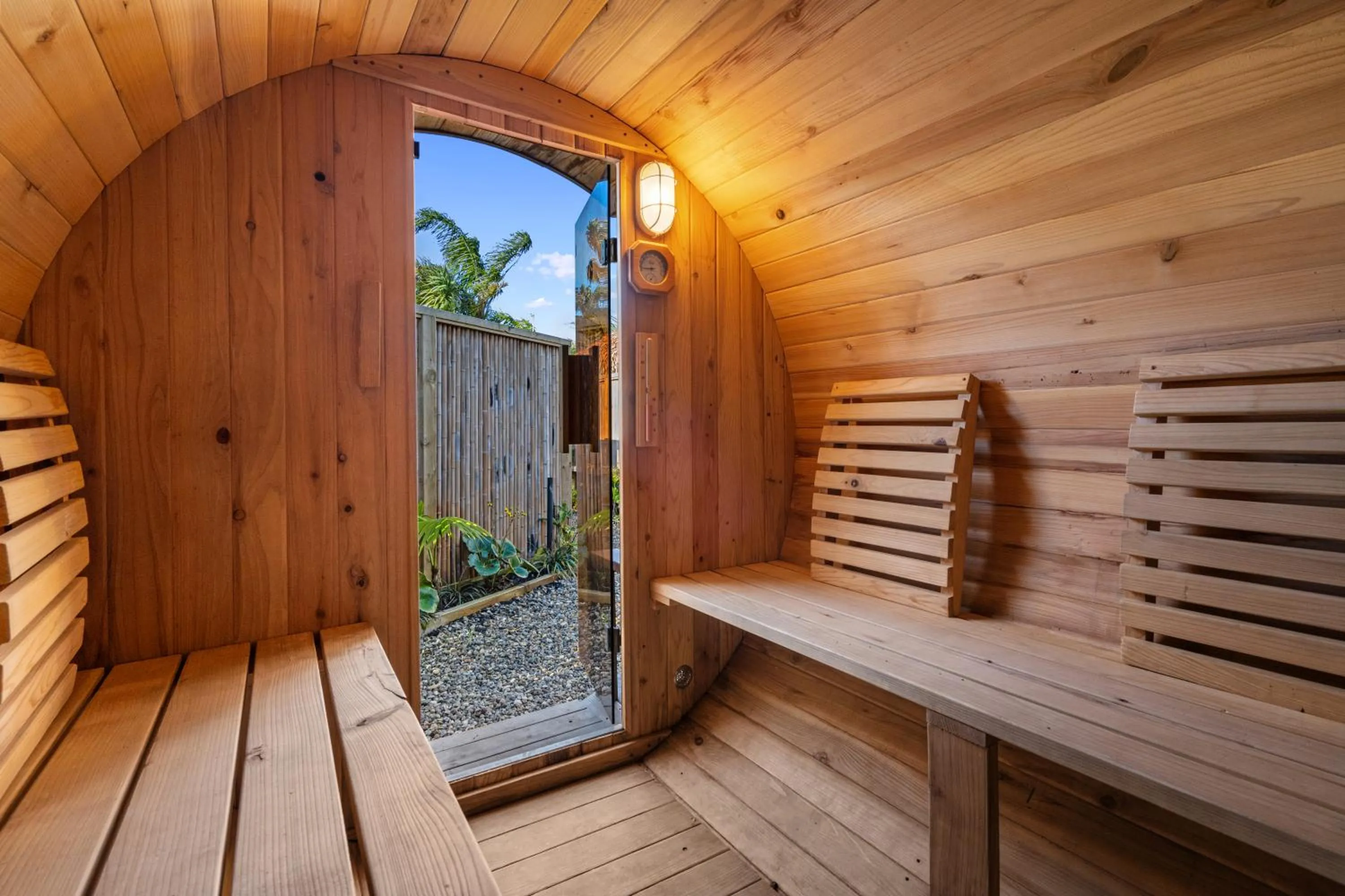 Sauna in Tasman Holiday Parks - Beachaven