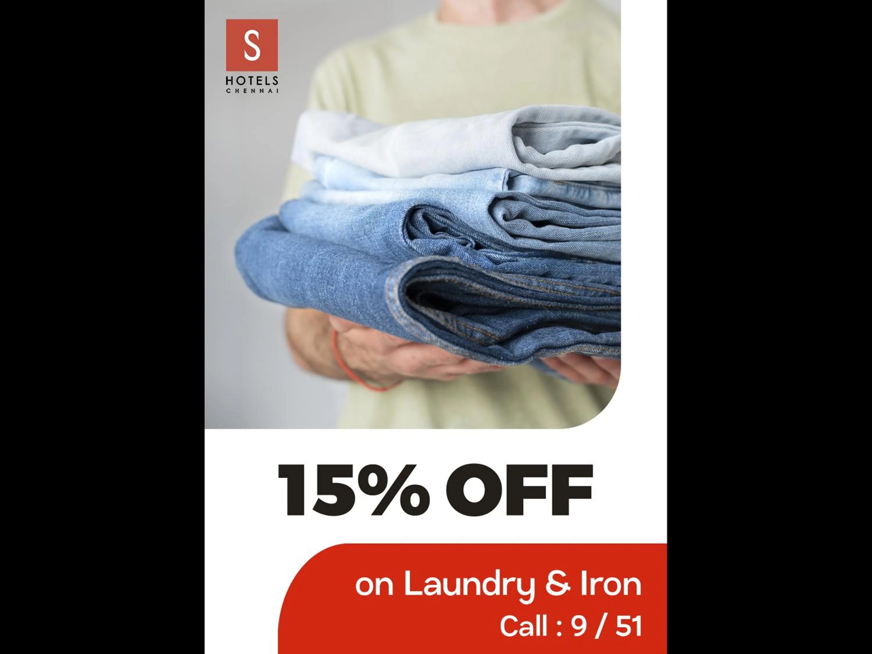 laundry in S Hotels Chennai