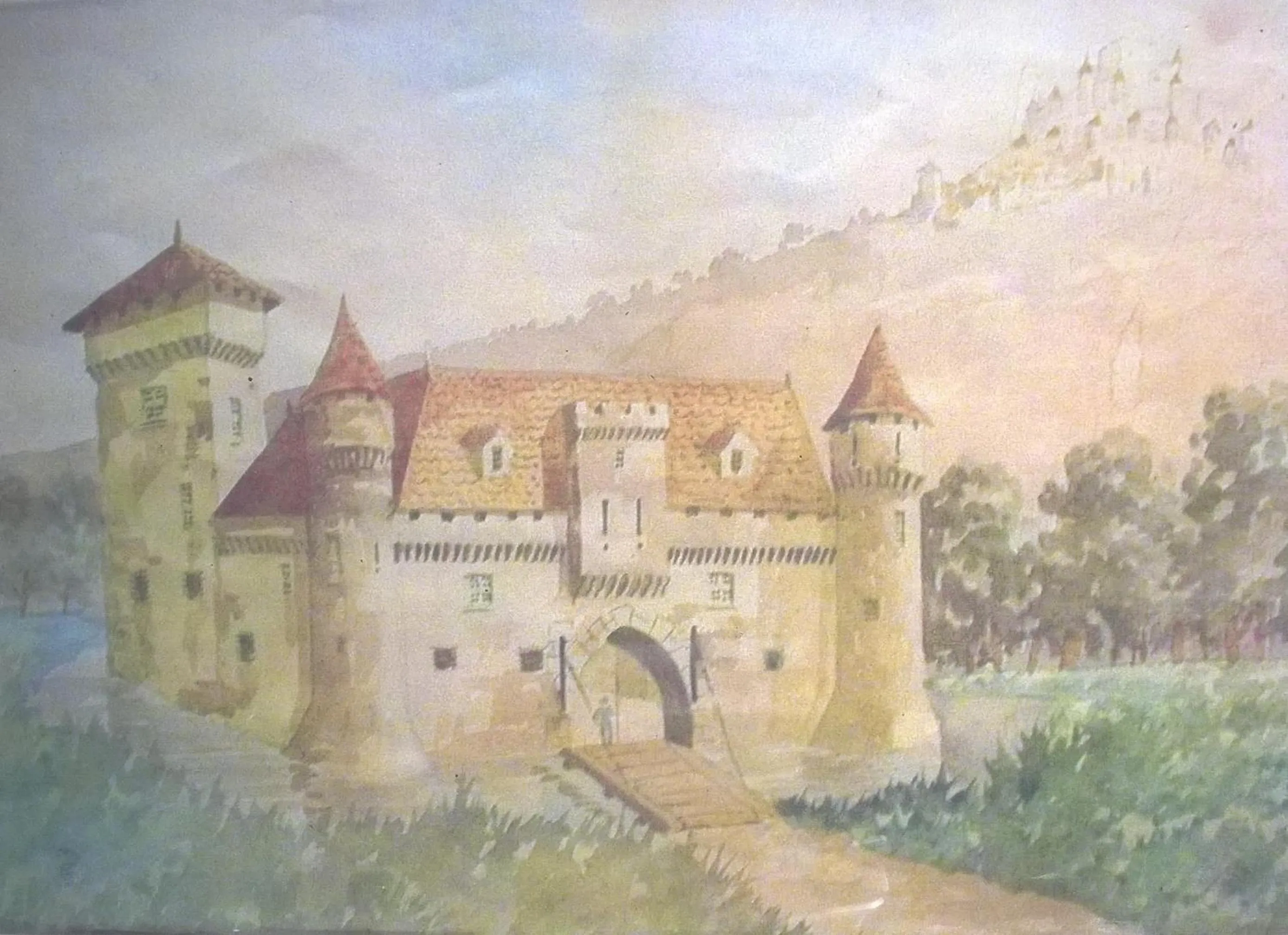 Property building in Château de la Vernède, la Grande Vernède