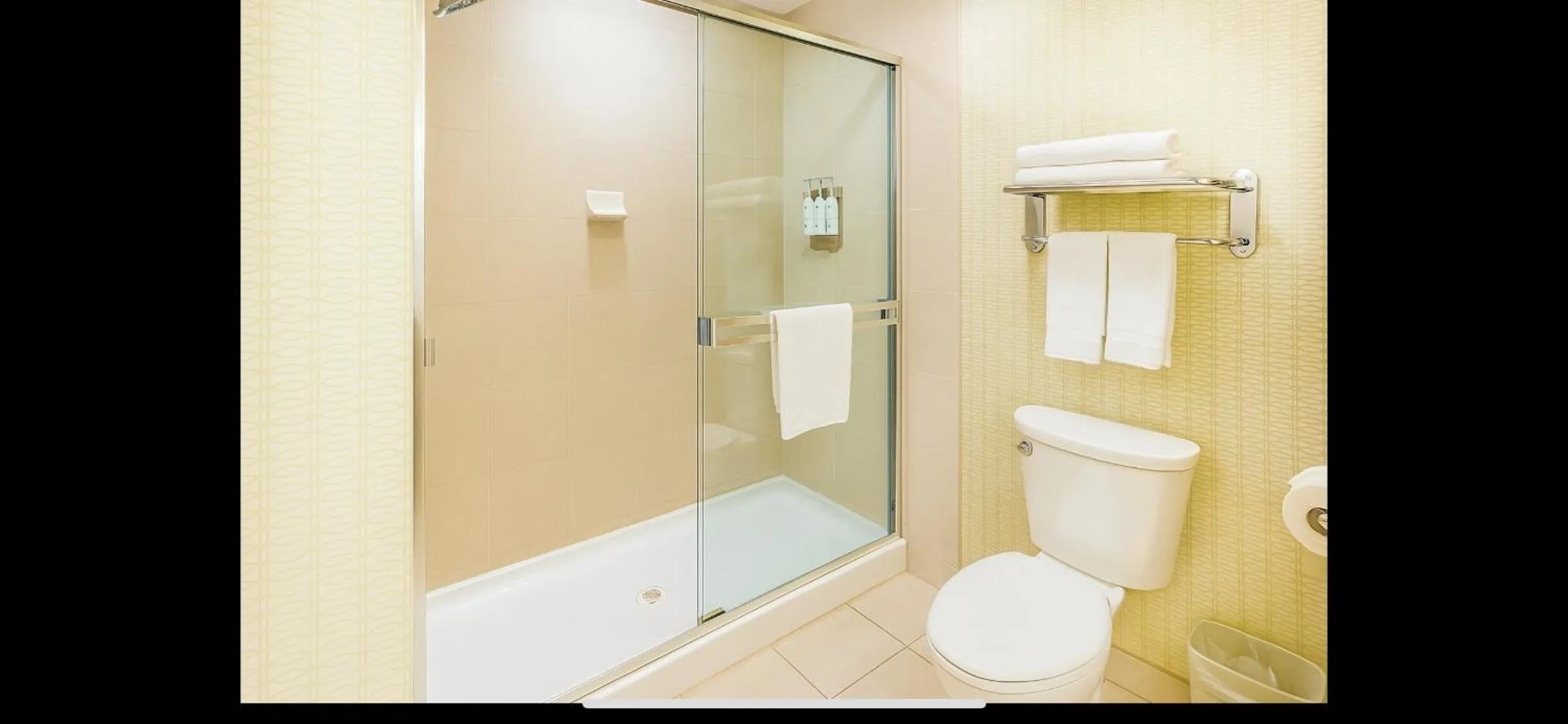 Shower in Wingate by Wyndham Fort Saskatchewan