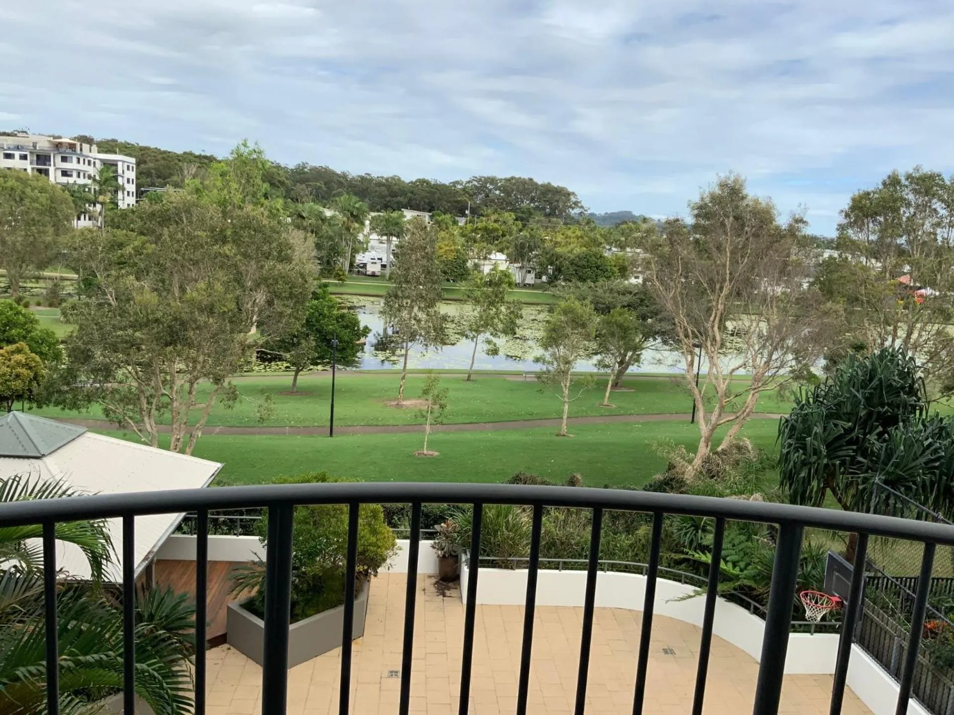 Lake view in Meridian Alex Beach Apartments