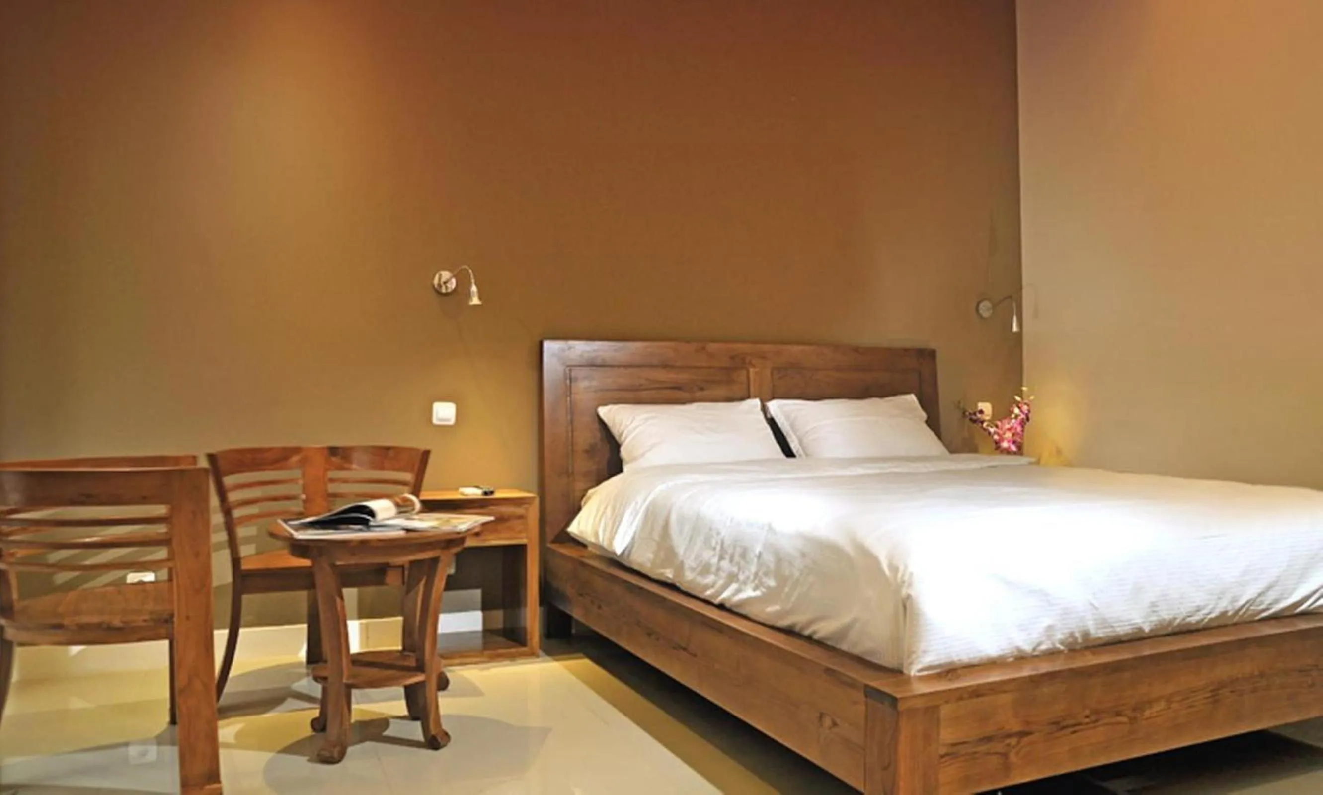 Bedroom, Bed in Oxy House Bali