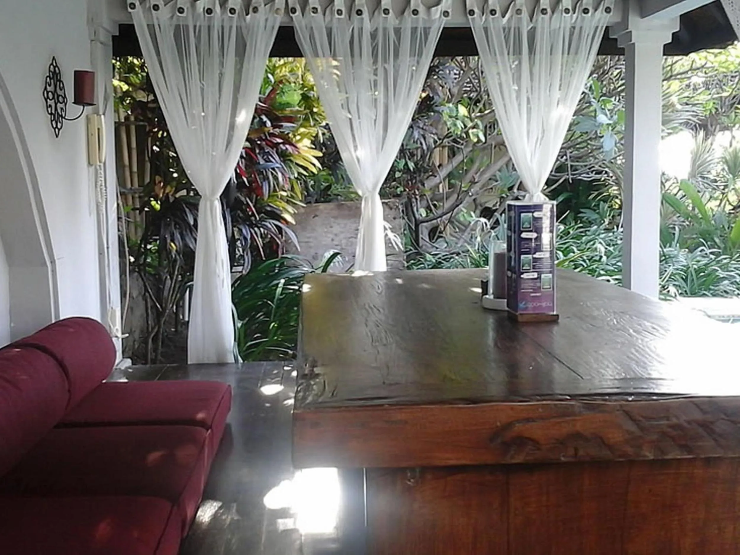 Balcony/Terrace in Baliku Dive Resort