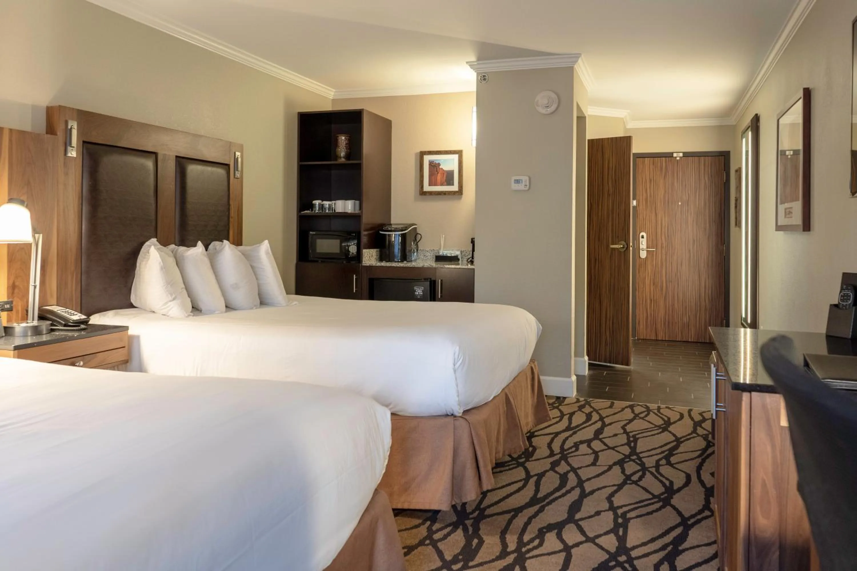 Bed in The Grand Hotel at the Grand Canyon