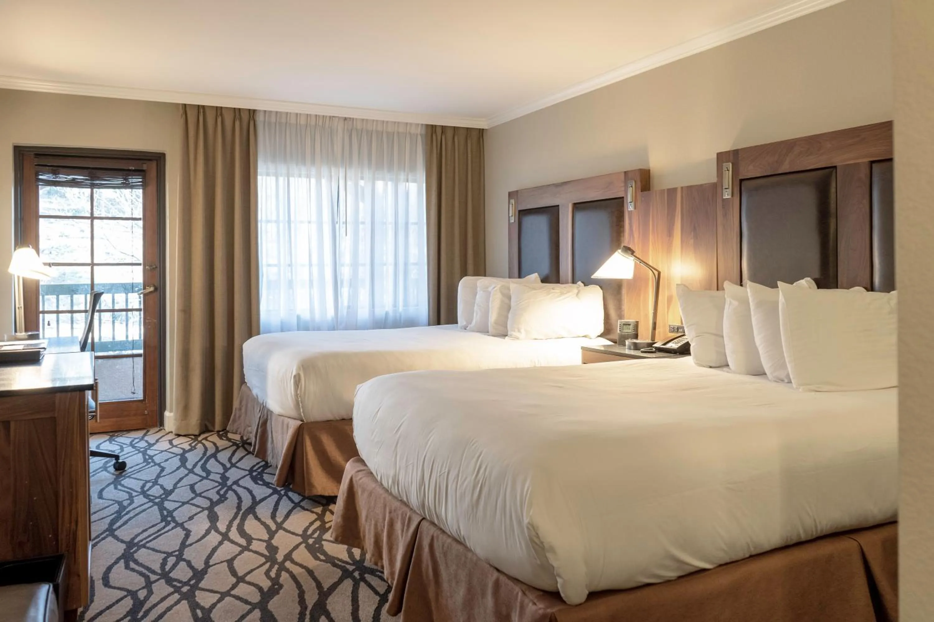 Bed in The Grand Hotel at the Grand Canyon