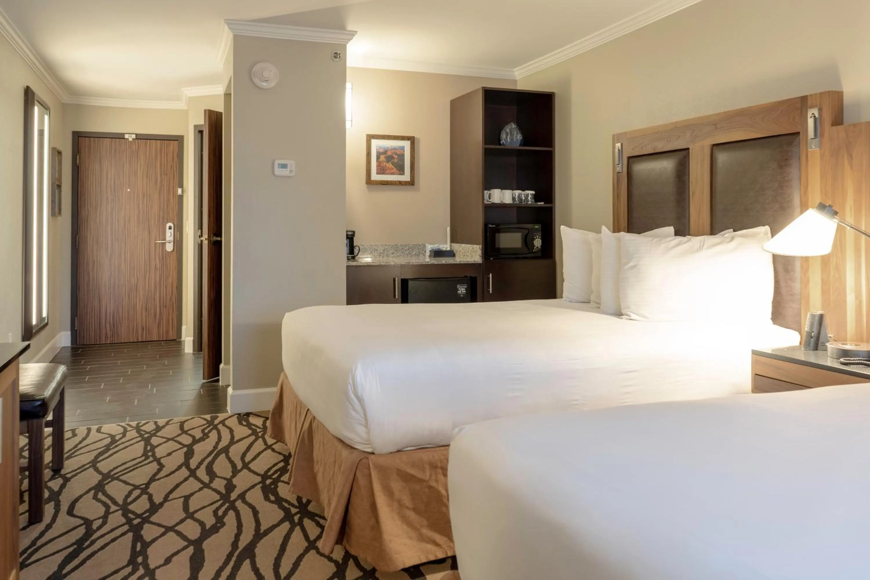 Bed in The Grand Hotel at the Grand Canyon