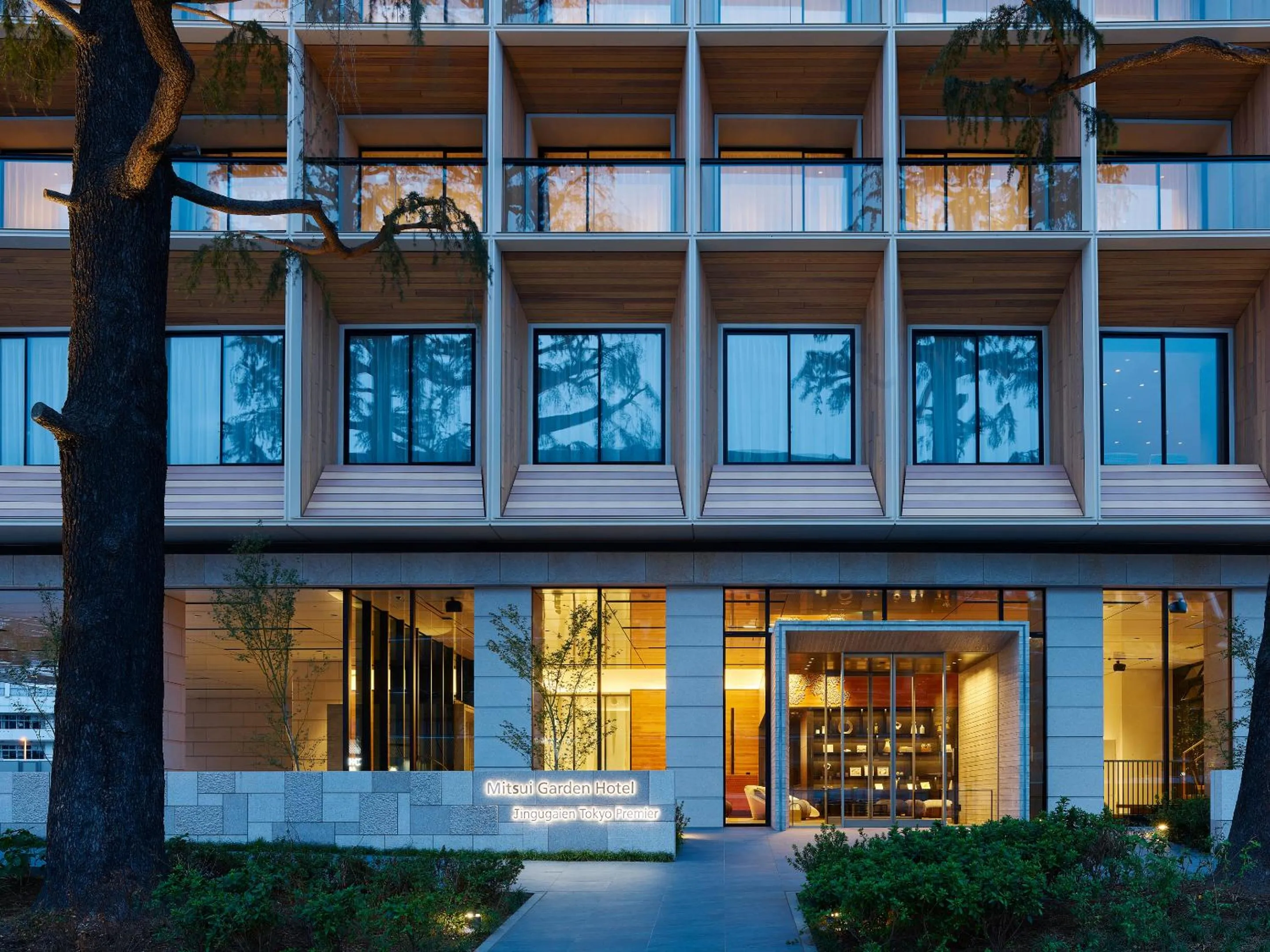 Property building in Mitsui Garden Hotel Jingugaien Tokyo Premier
