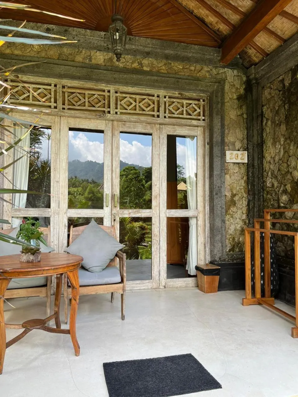 Balcony/Terrace in Abian Ayu Villa