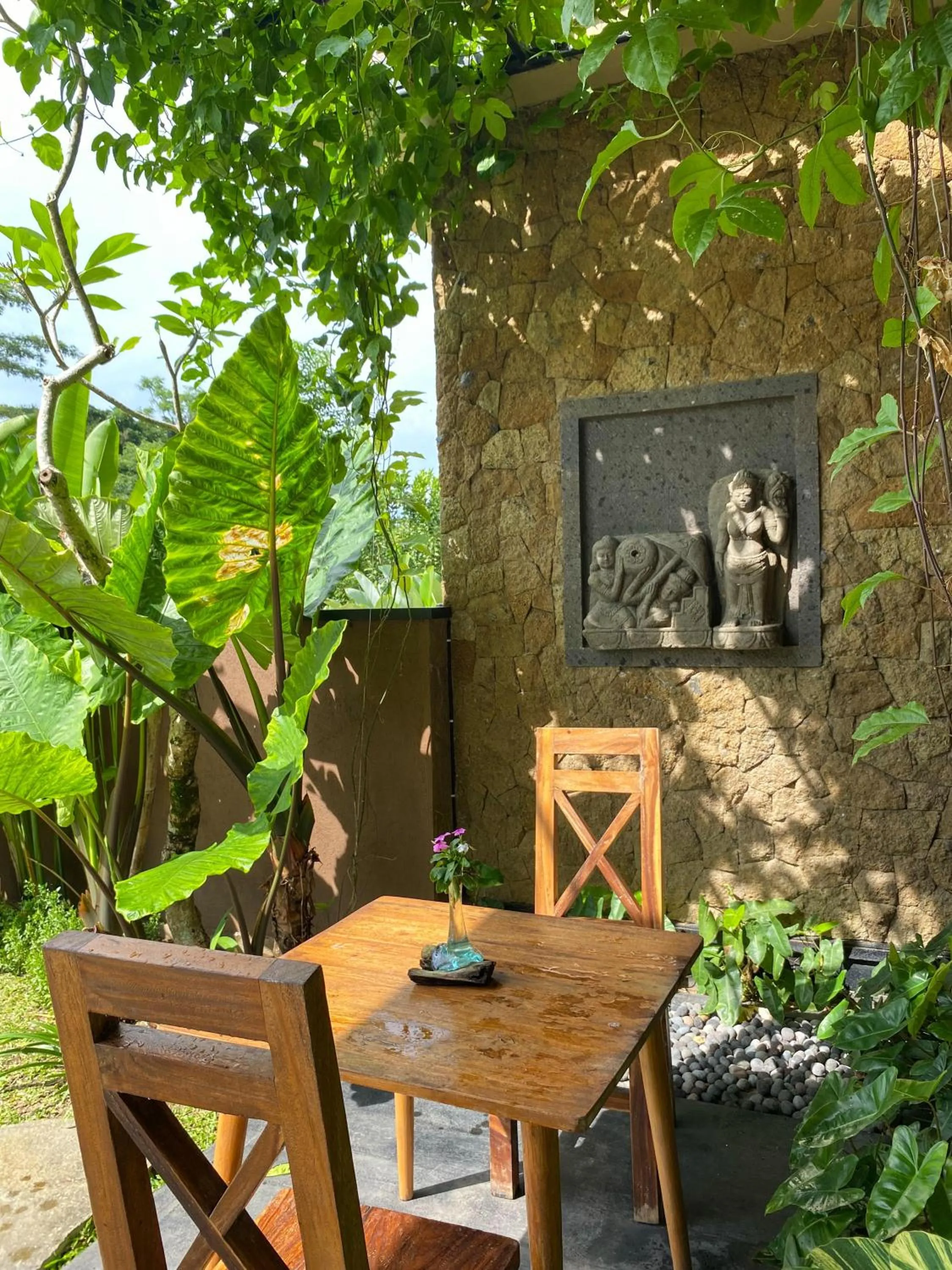 Seating area in Abian Ayu Villa