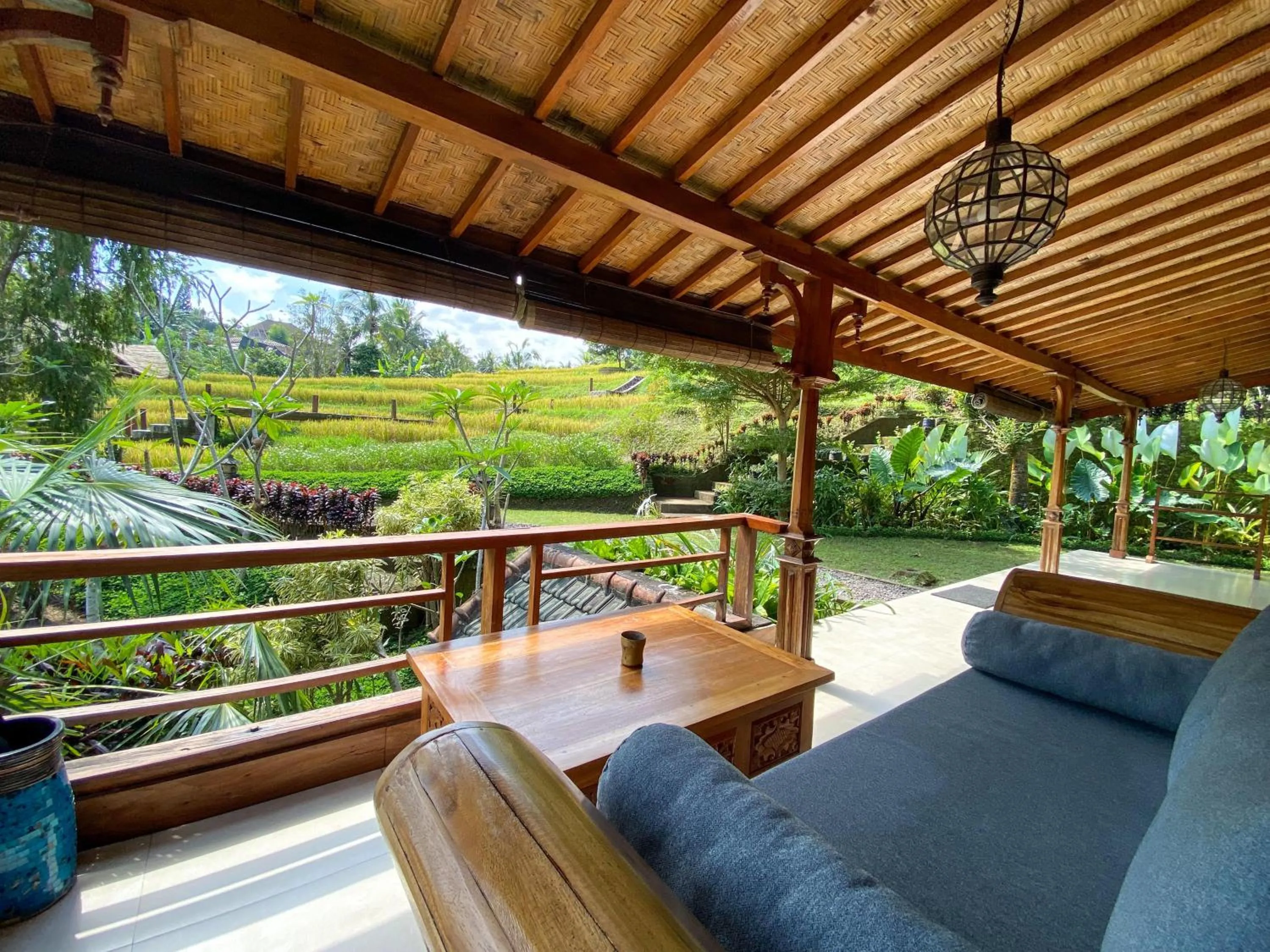 Balcony/Terrace in Abian Ayu Villa