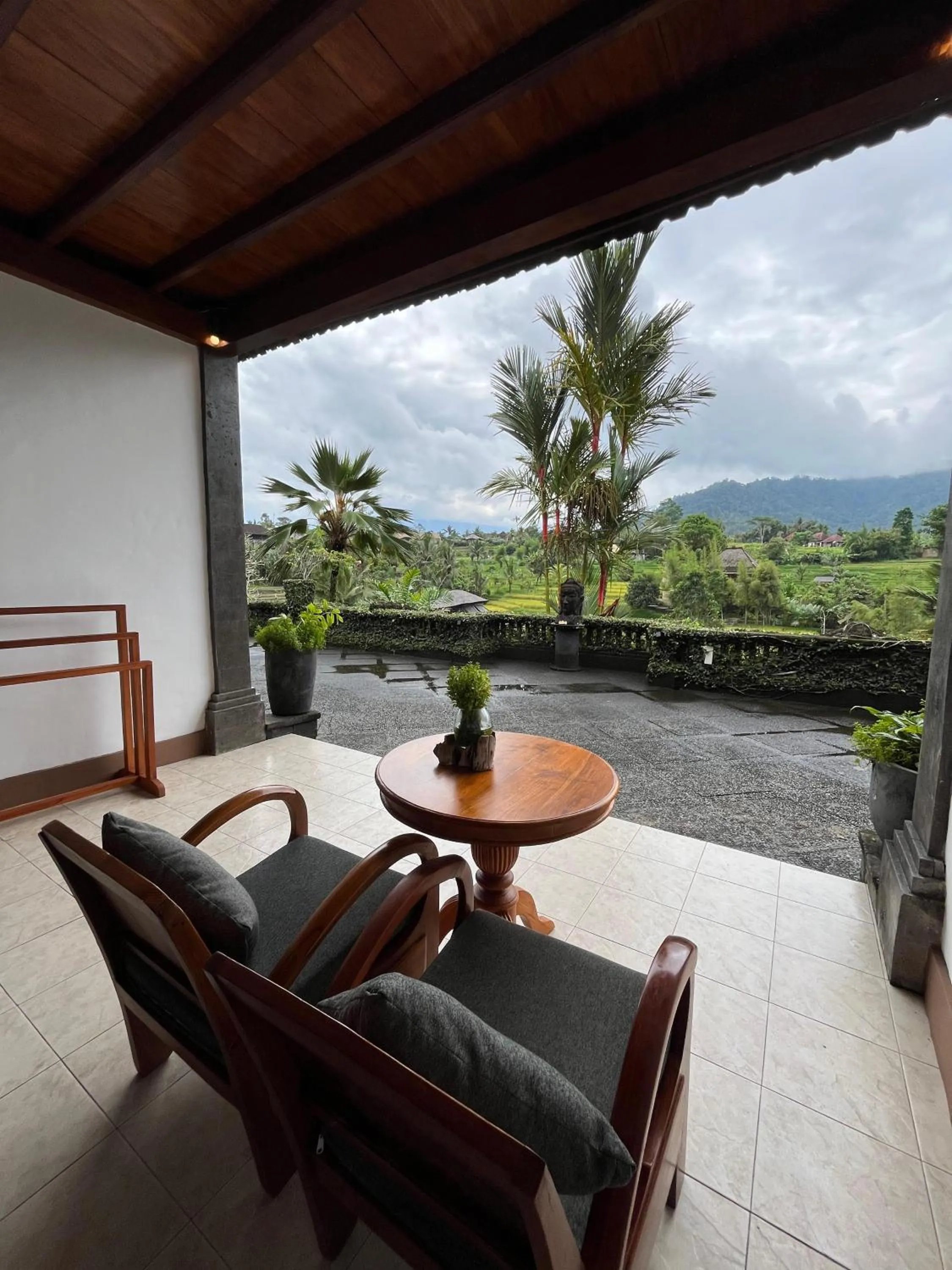 Balcony/Terrace in Abian Ayu Villa