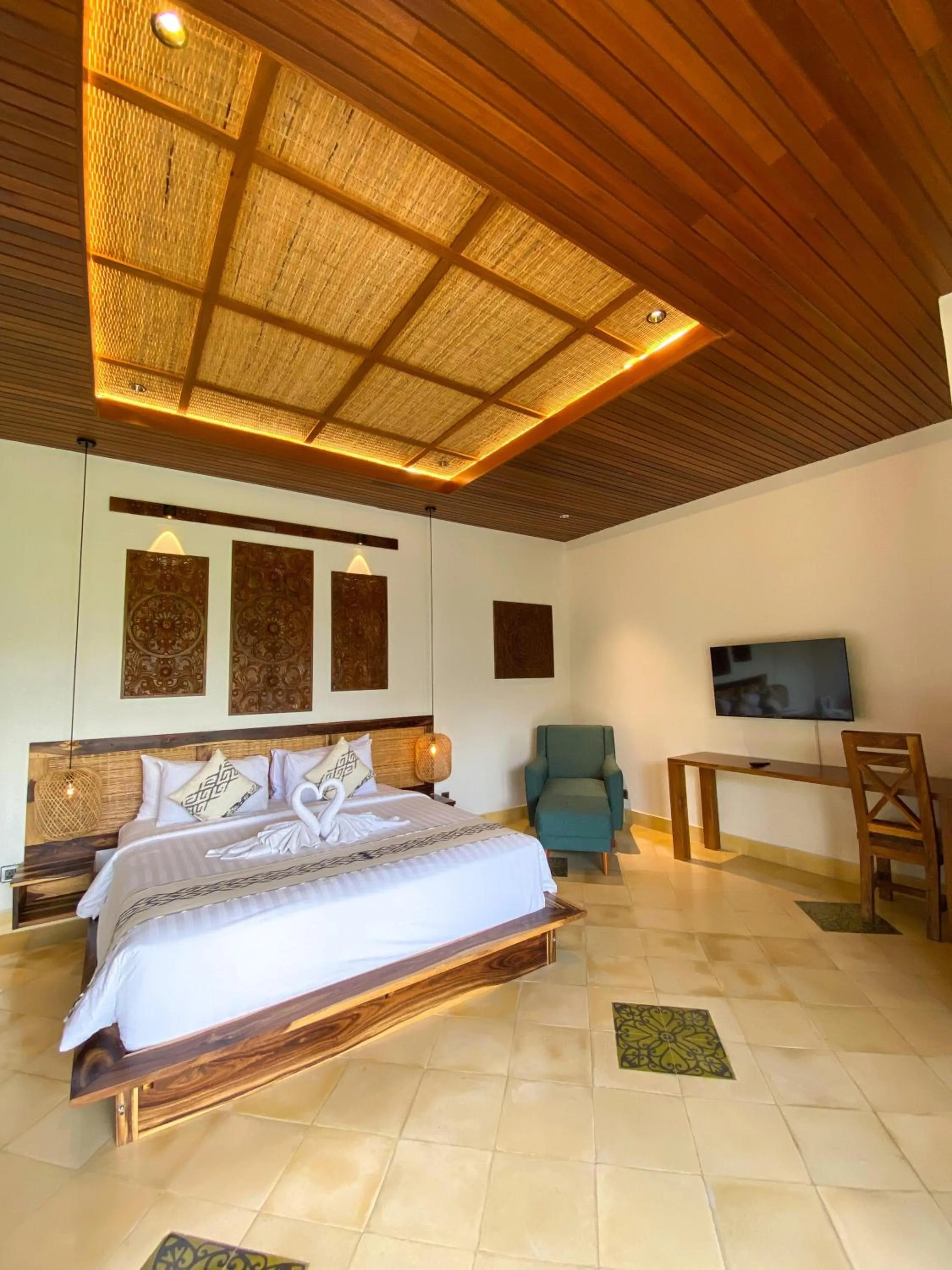 Photo of the whole room, Bed in Abian Ayu Villa